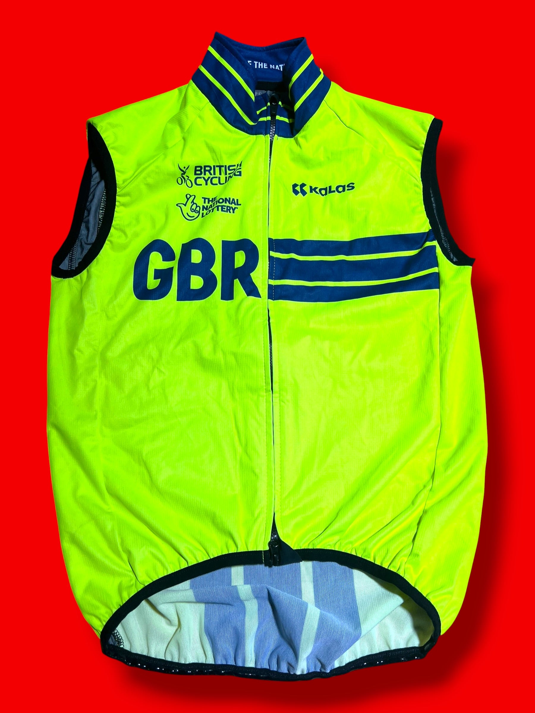 Wind Vest Packable | Team Great Britain GB |Adidas Pro Cycling Kit