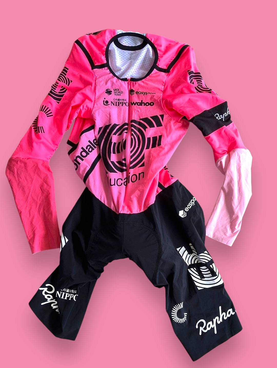 支給品　TTスキンスーツ　EF Education-Nippo　Rapha Aerosuit TT Suit Time Trial Triathlon Mens | Rapha Pro Team | EF