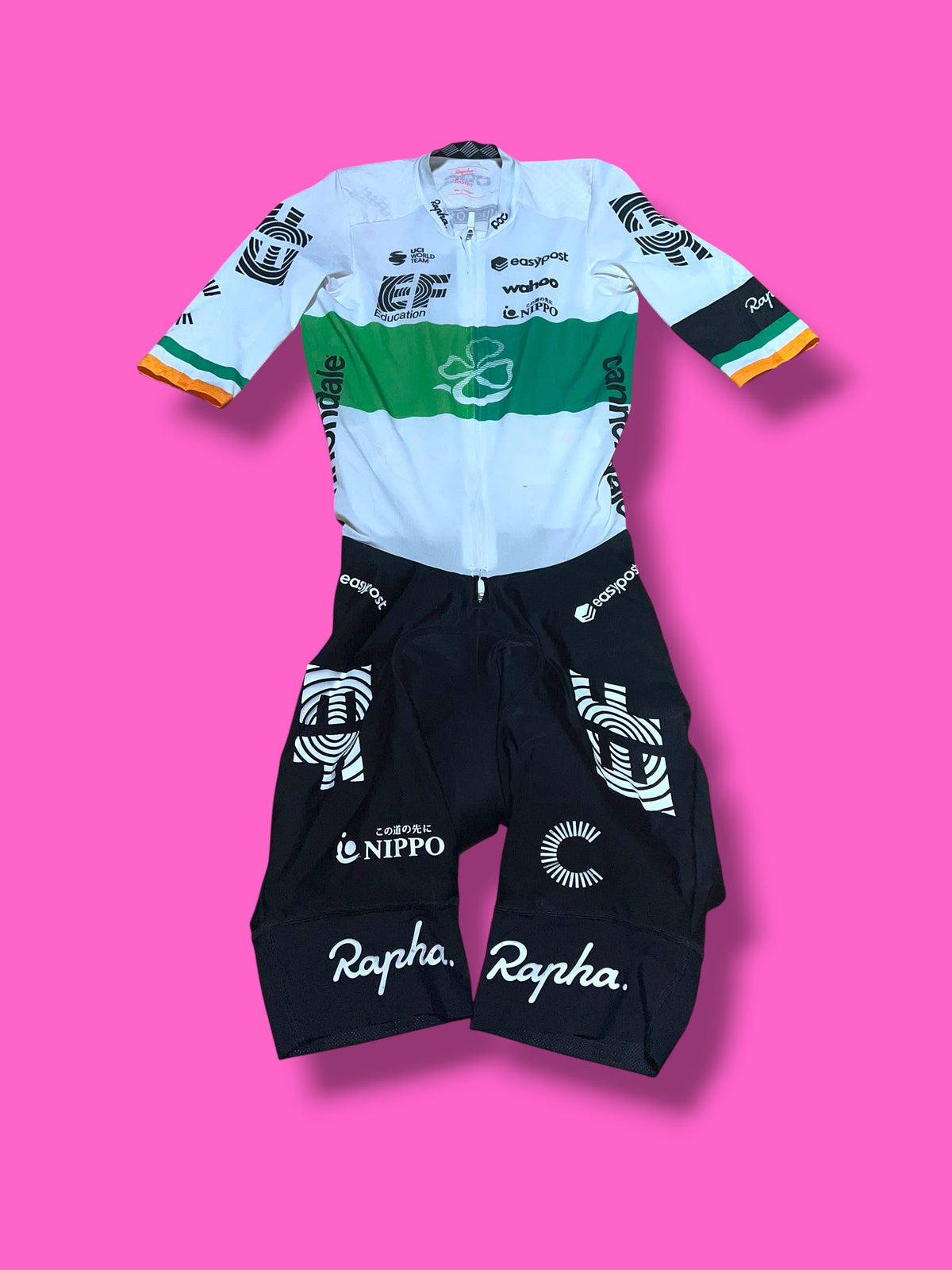 National Champion Aero Suit Ben Healy Pro Team Irish | EF Education First | Rapha Men's Pro Kit