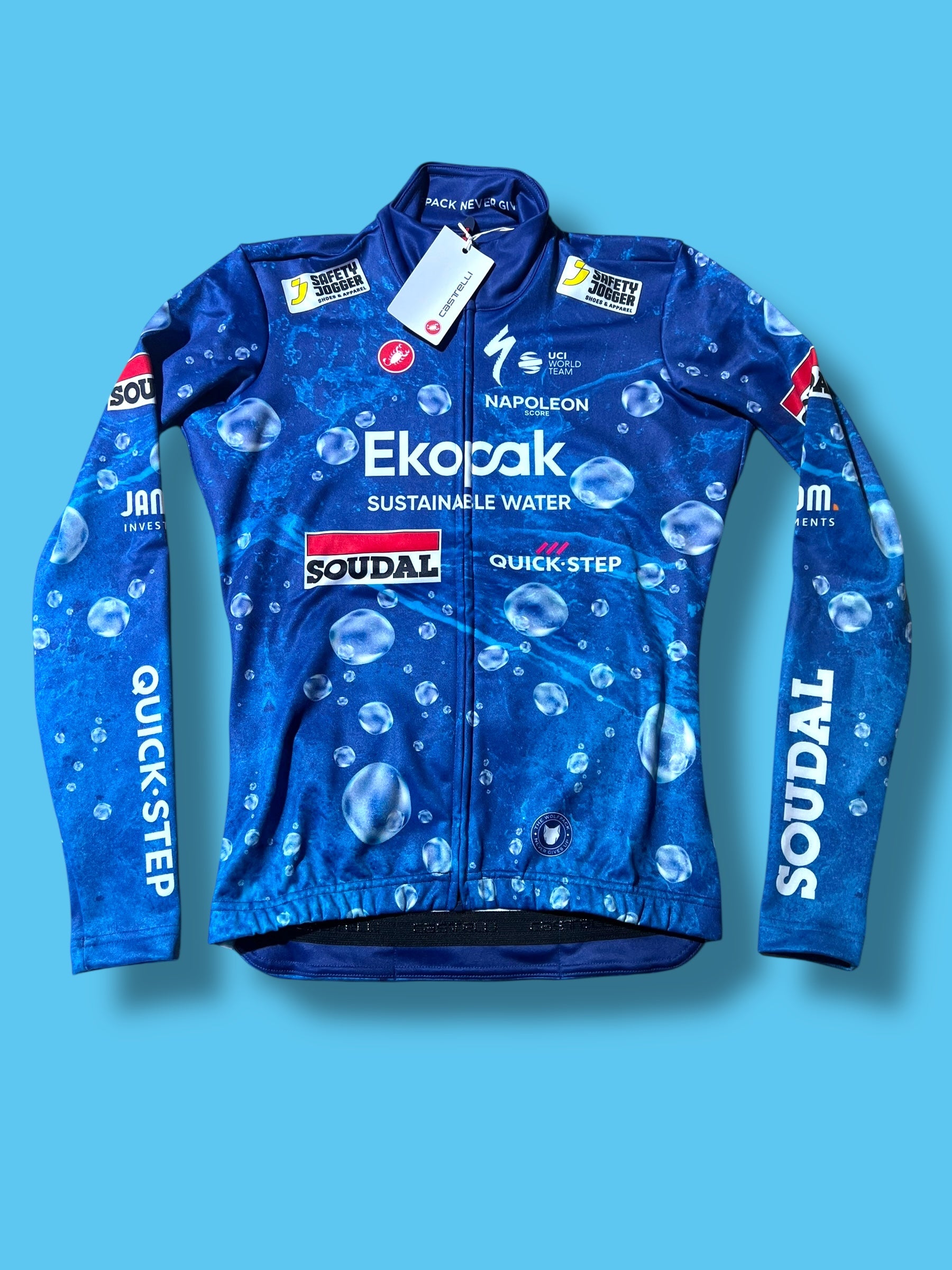Thermal Jacket Jersey Ekopak Race Winter | Castelli | Soudal Quick-Step| Pro Cycling Kit