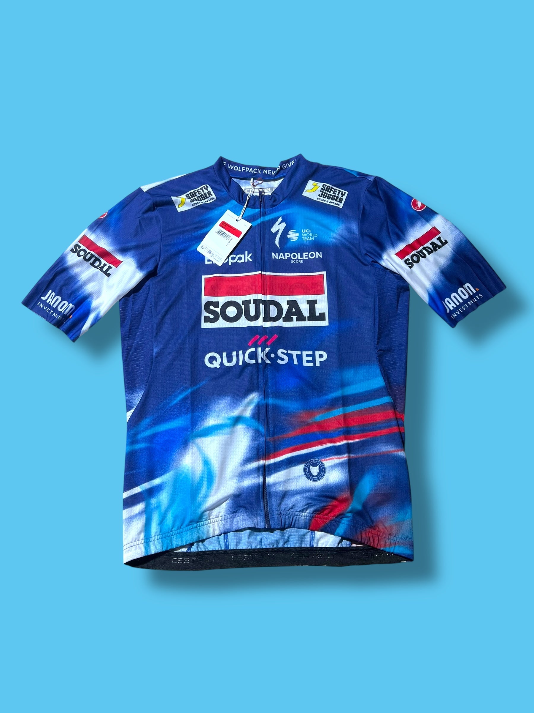 Aero Jersey Competizione Race Lightweight Fast! | Castelli | Soudal Quick-Step| Pro Cycling Kit