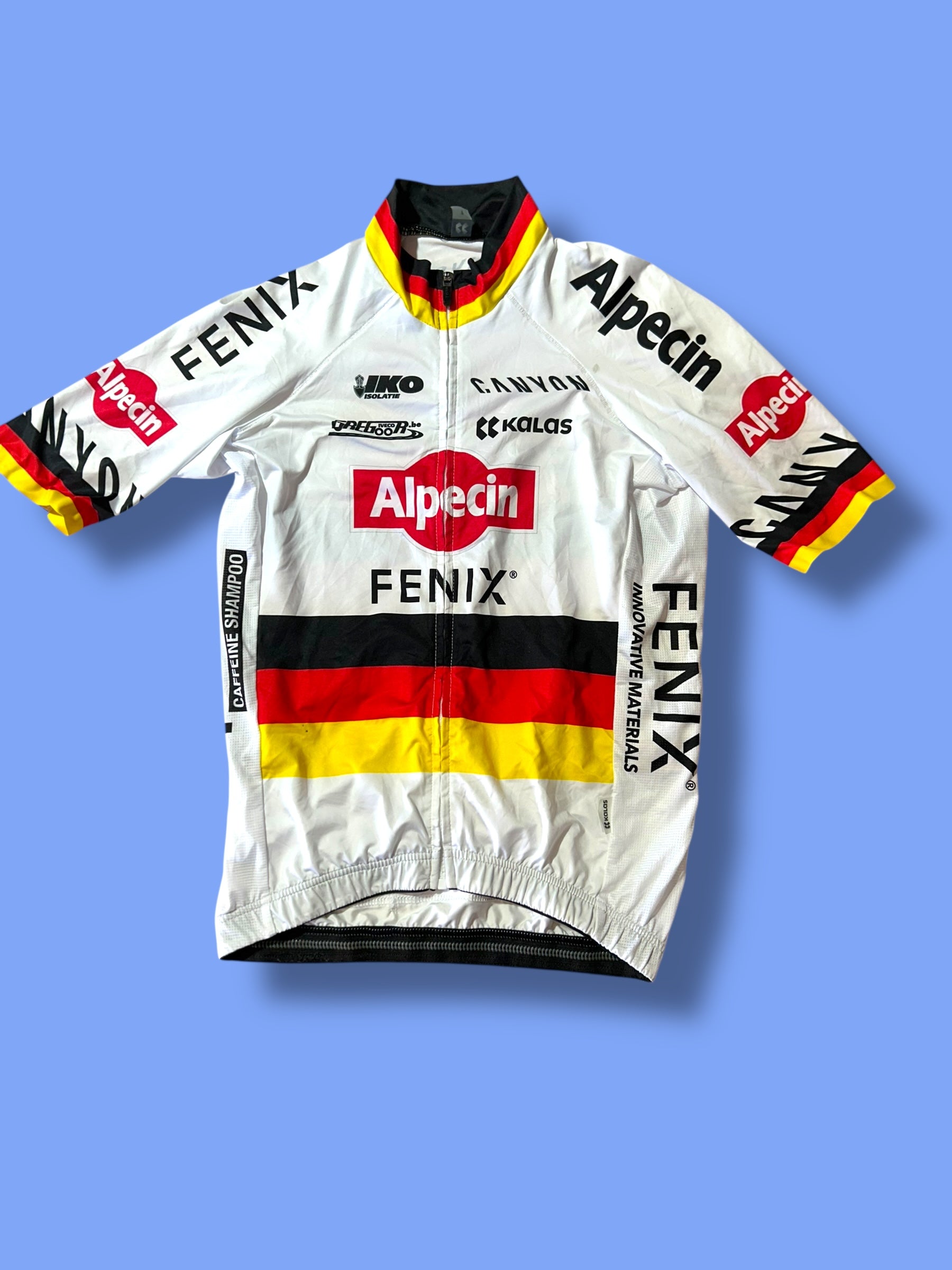 Aero Jersey German Champion | Alpecin Deceuninck Kalas| Pro Cycling Kit