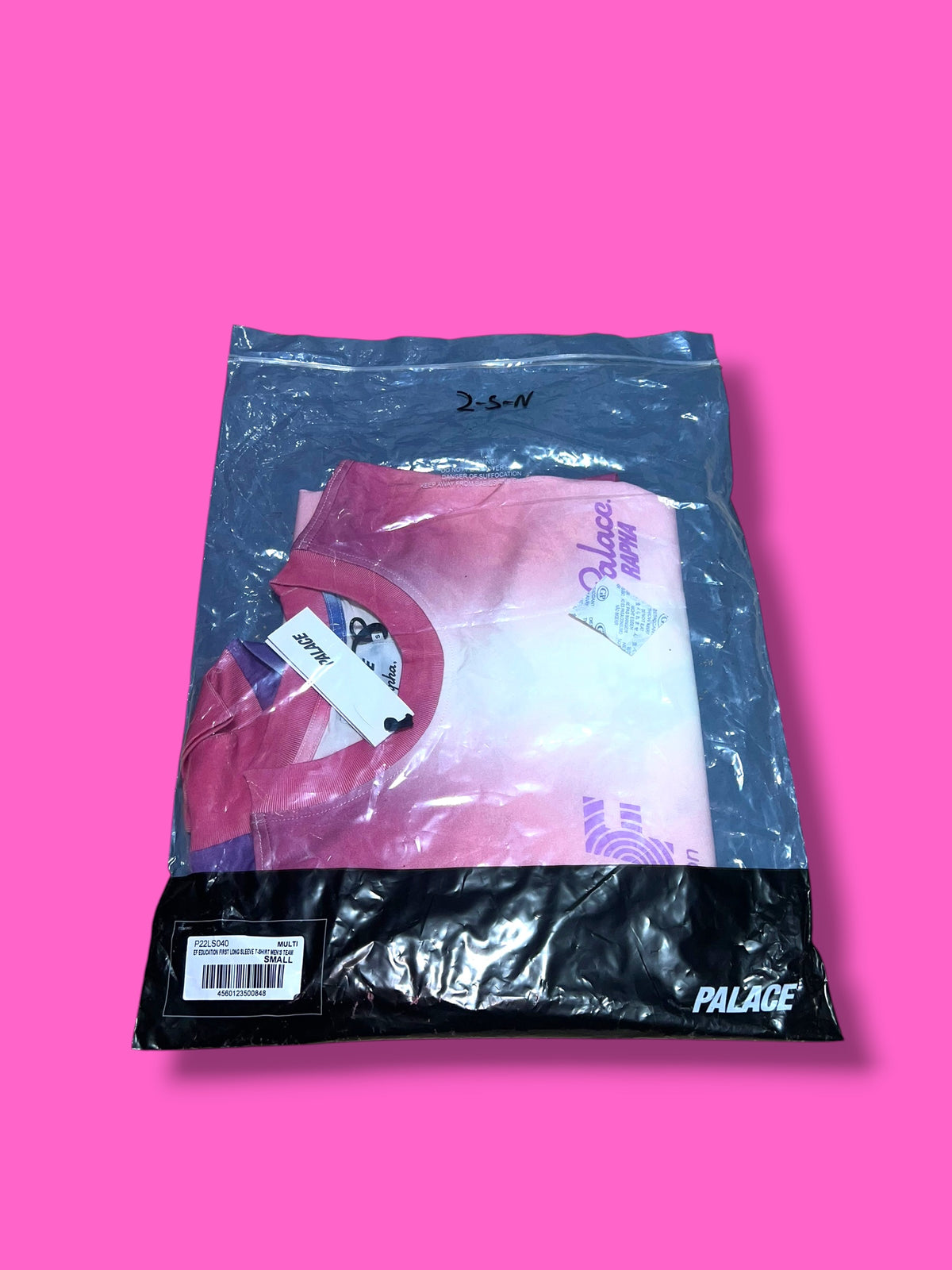 EF 2022 Casual T-Shirt Rapha-Palace Long Sleeve | EF Education First | Rapha Men's Pro Kit