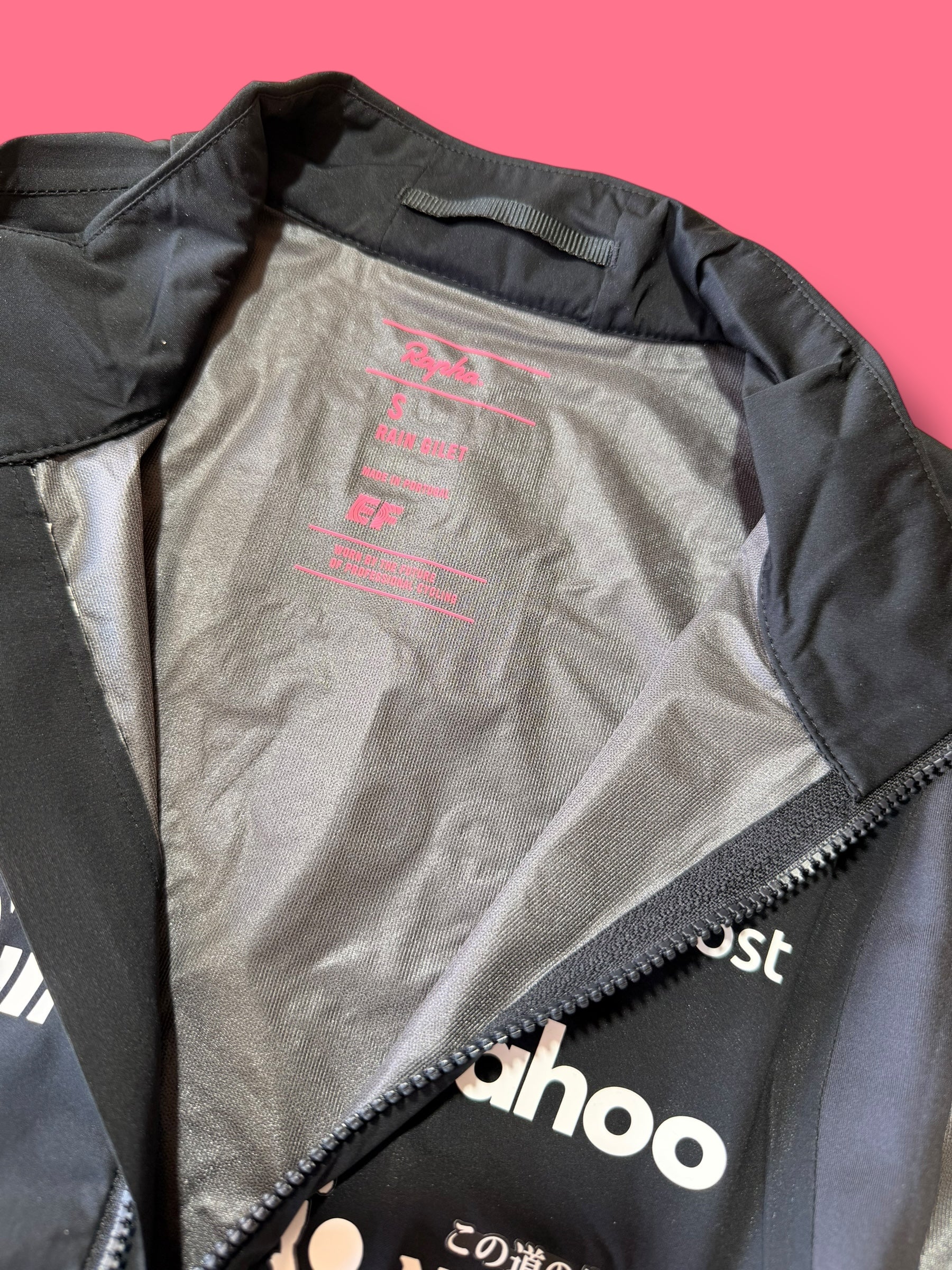 Pro Team Rain Gilet Vest Waterproof|Rapha |EF Education First|Cycling