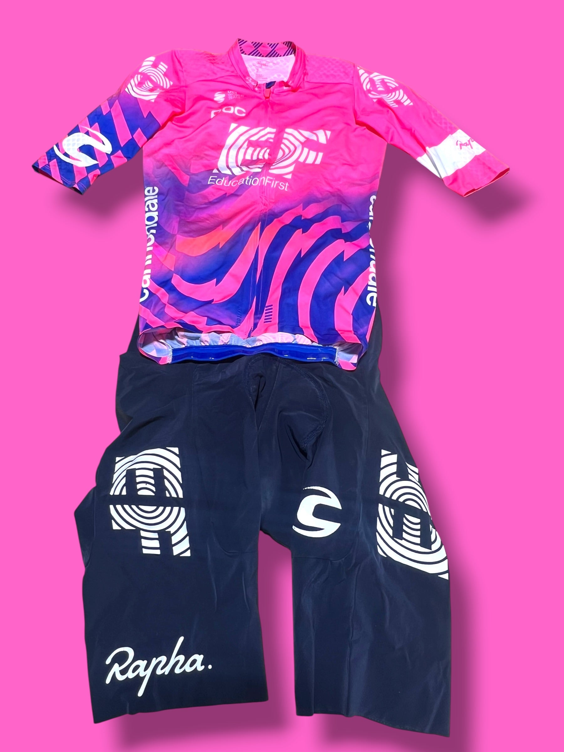 Rapha EF 2020 Pinnacle Bib Shorts & Pro Team Aero Jersey Bundle