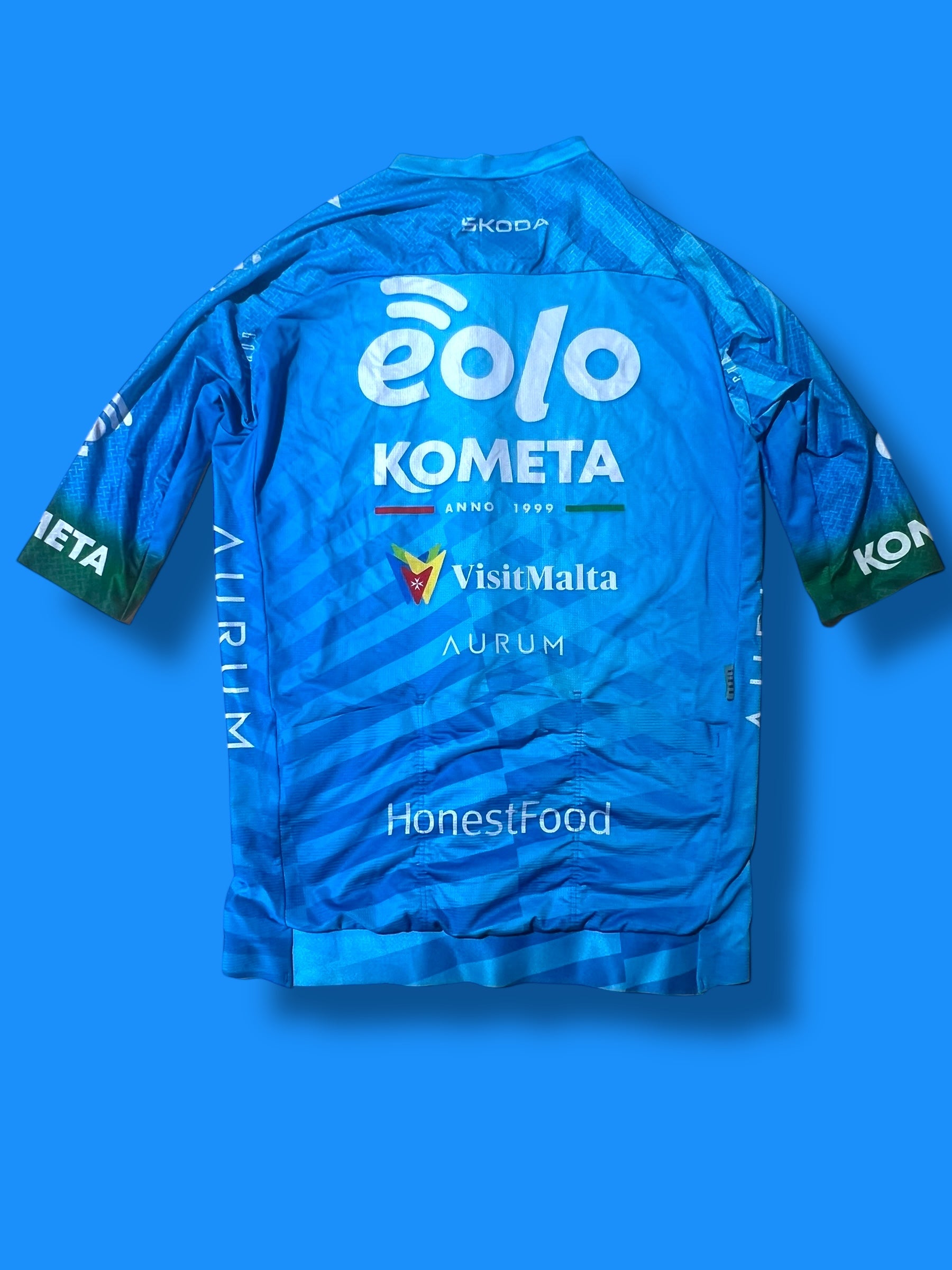 Aero Jersey and Bib Shorts Bundle|Eolo Kometa North Wave| Pro Cycling Kit