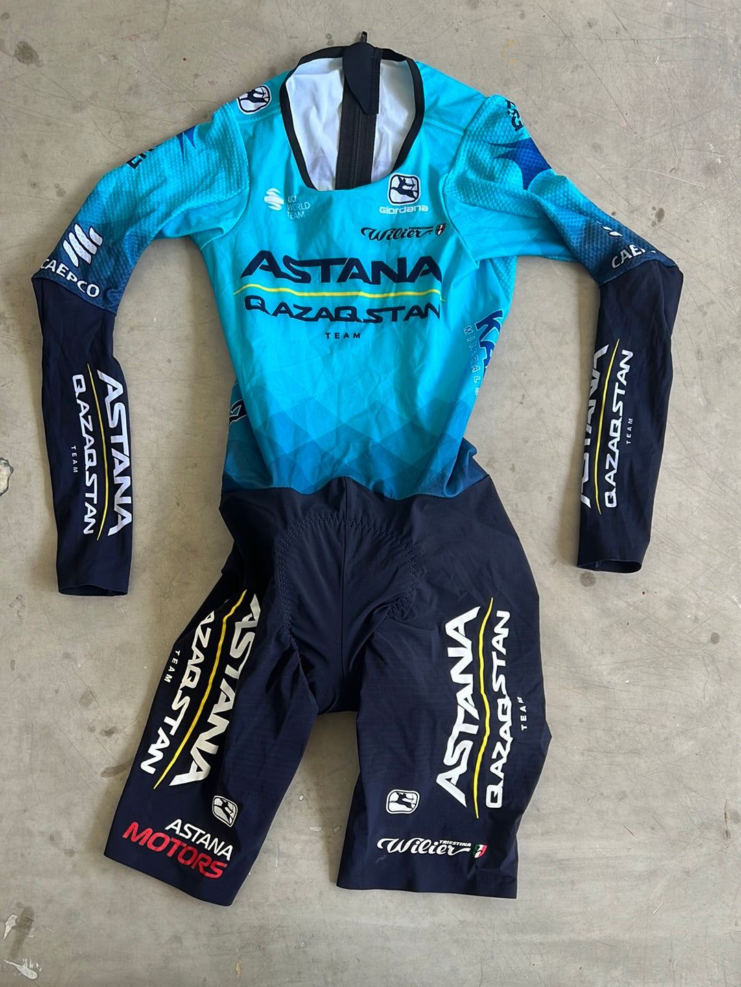 Long Sleeve TT Suit | Giordana | Astana | ProTeam Cycling Kit