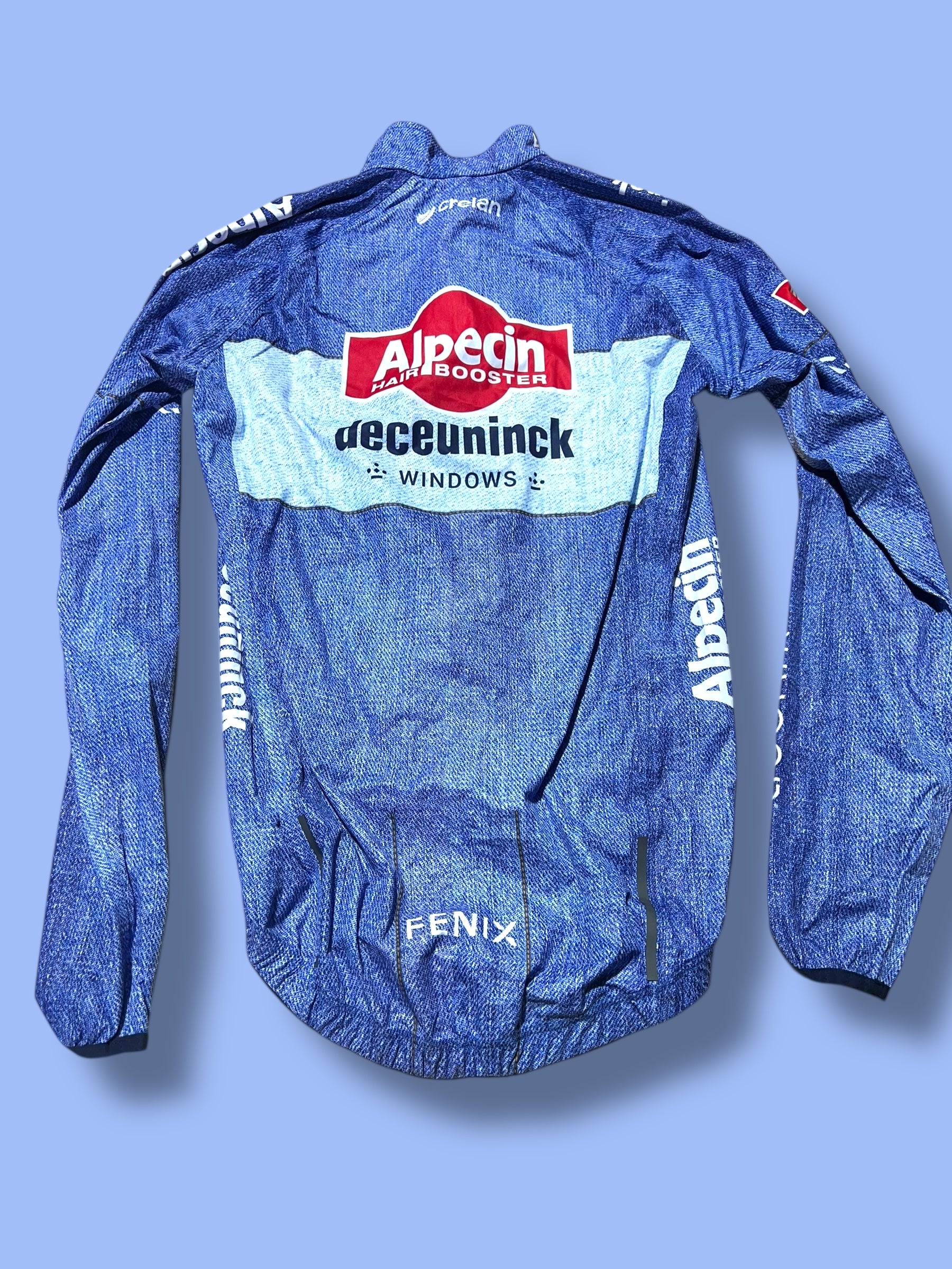 Rain Jacket Packable Windproof Water Resistant | Alpecin Deceuninck Kalas| Pro Cycling Kit