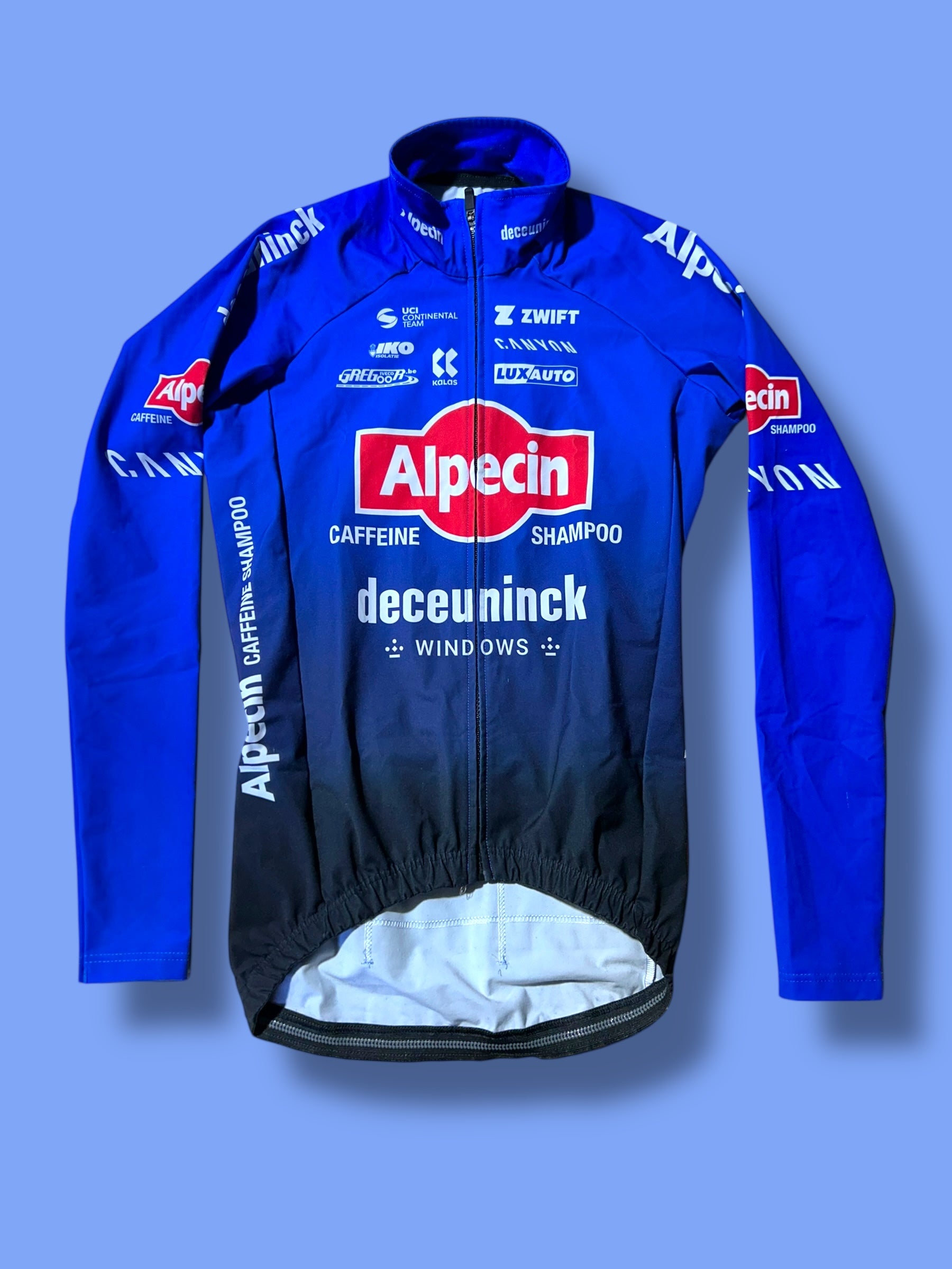 Winter Long Sleeve Jersey Thermal Windproof | Alpecin Deceuninck Kalas| Pro Cycling Kit
