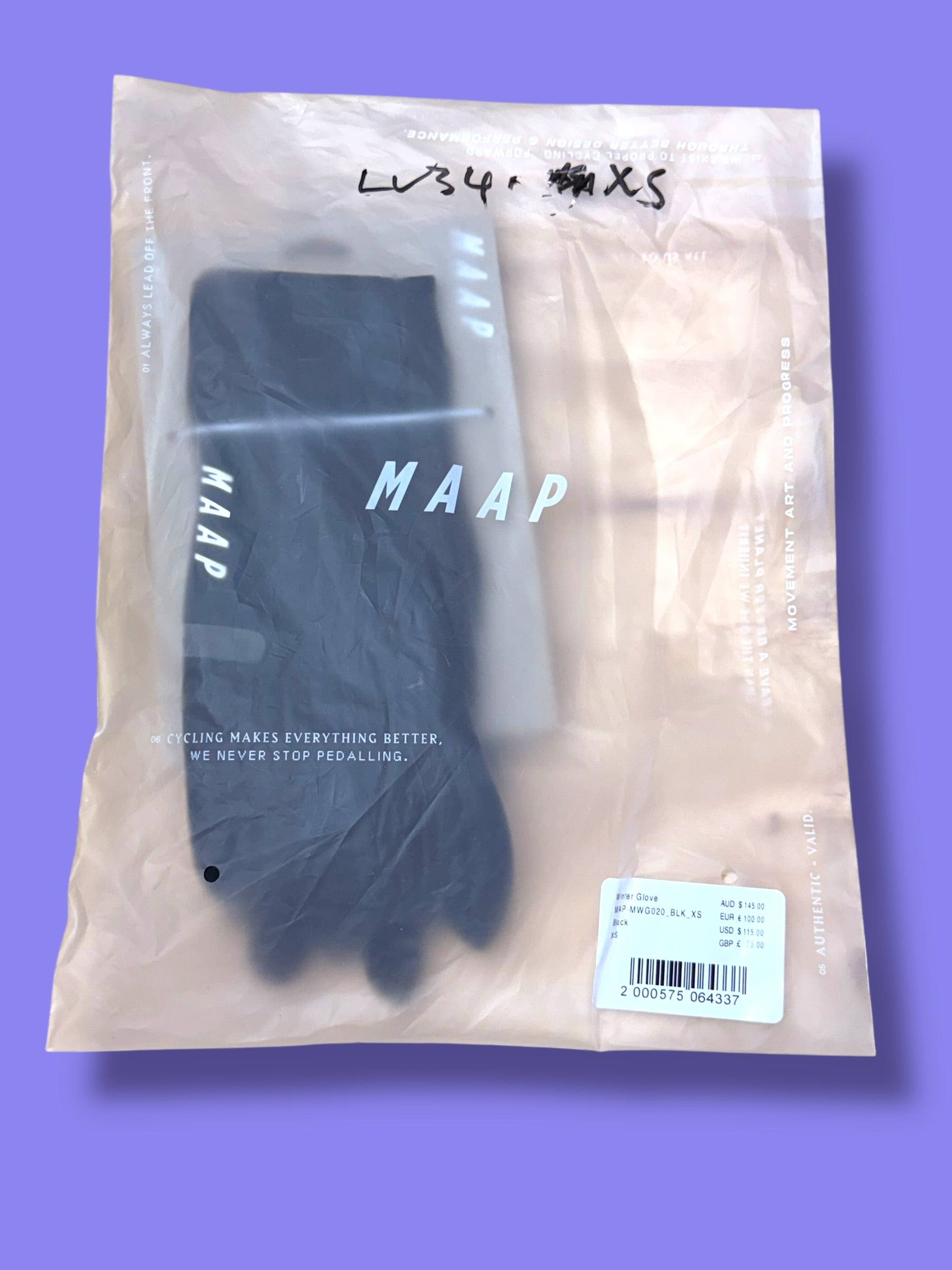 Winter Thermal Gloves|Maap |Liv Jayco Alula