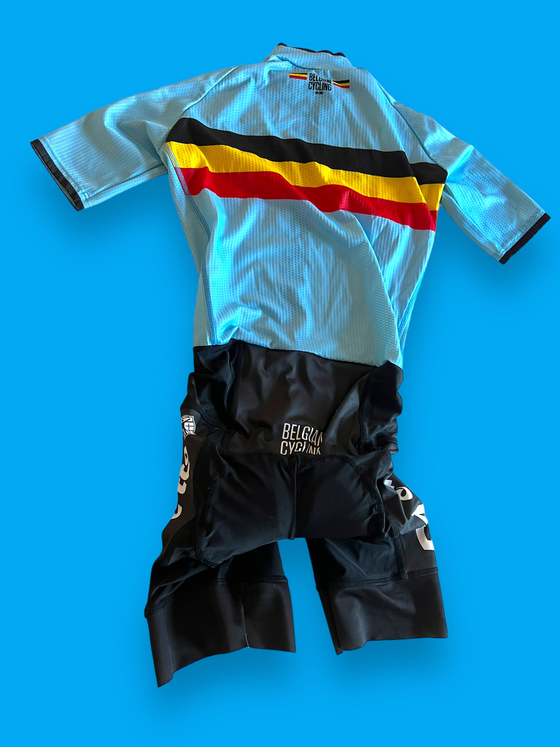 Short Sleeve TT Suit / Cyclocross Suit | Bioracer | Belgian National Team | Pro Cycling Kit