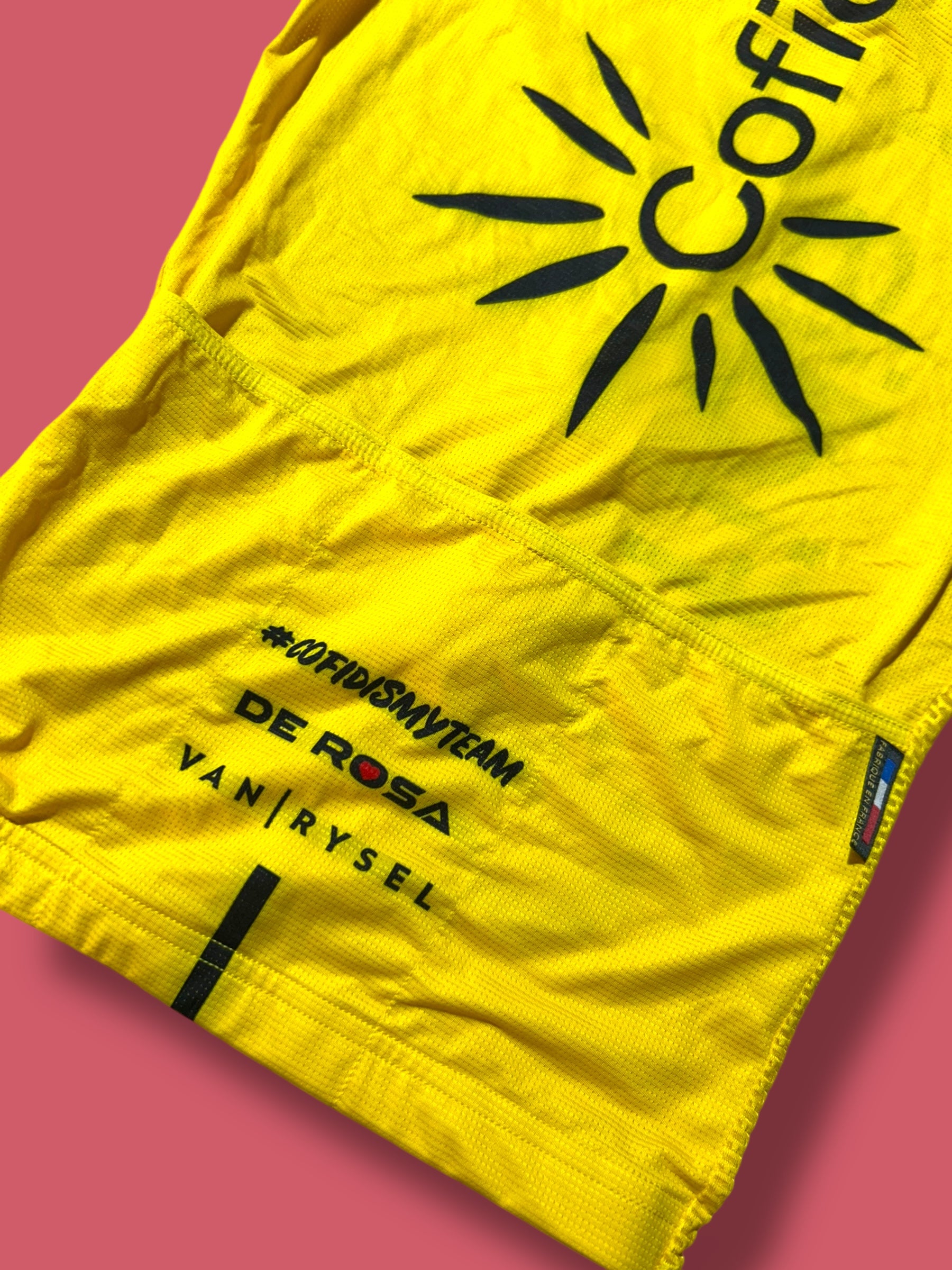 Aero Jersey Sumnmer Lightweight Team Issue Road Racing | Van Rysel | Cofidis| Pro Cycling Kit