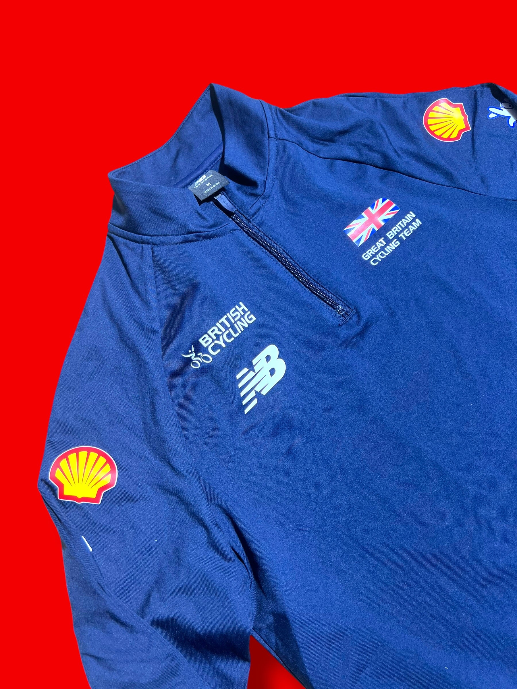 Team Rider Issued Casual Track Top|Team Great Britain GB |Adidas Pro Cycling Kit