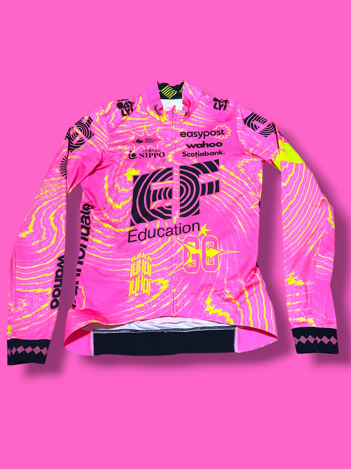 EF 2024 Pro Team Midweight Long Sleeve Jersey | EF Education First | Rapha Men's Pro Kit
