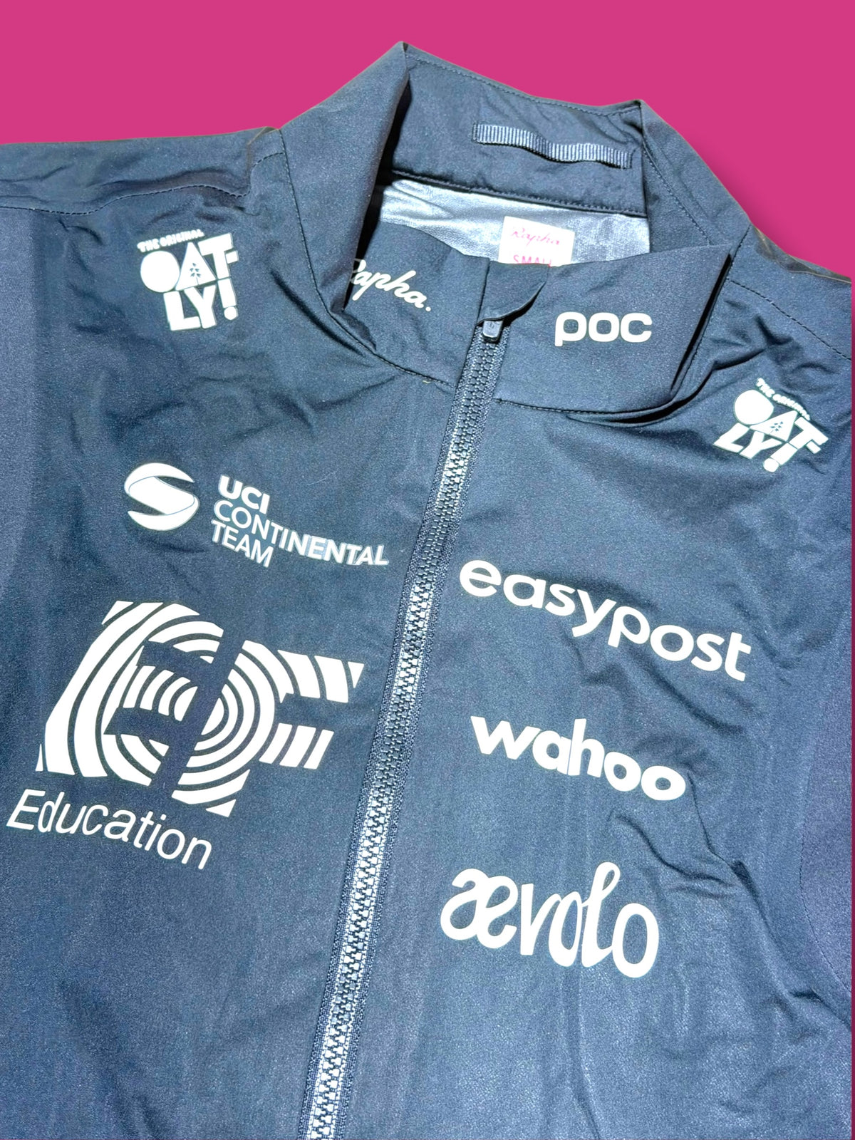 Lightweight Packable Rain Vest / Gilet | EF Education Aevolo | Rapha Men's Pro Kit