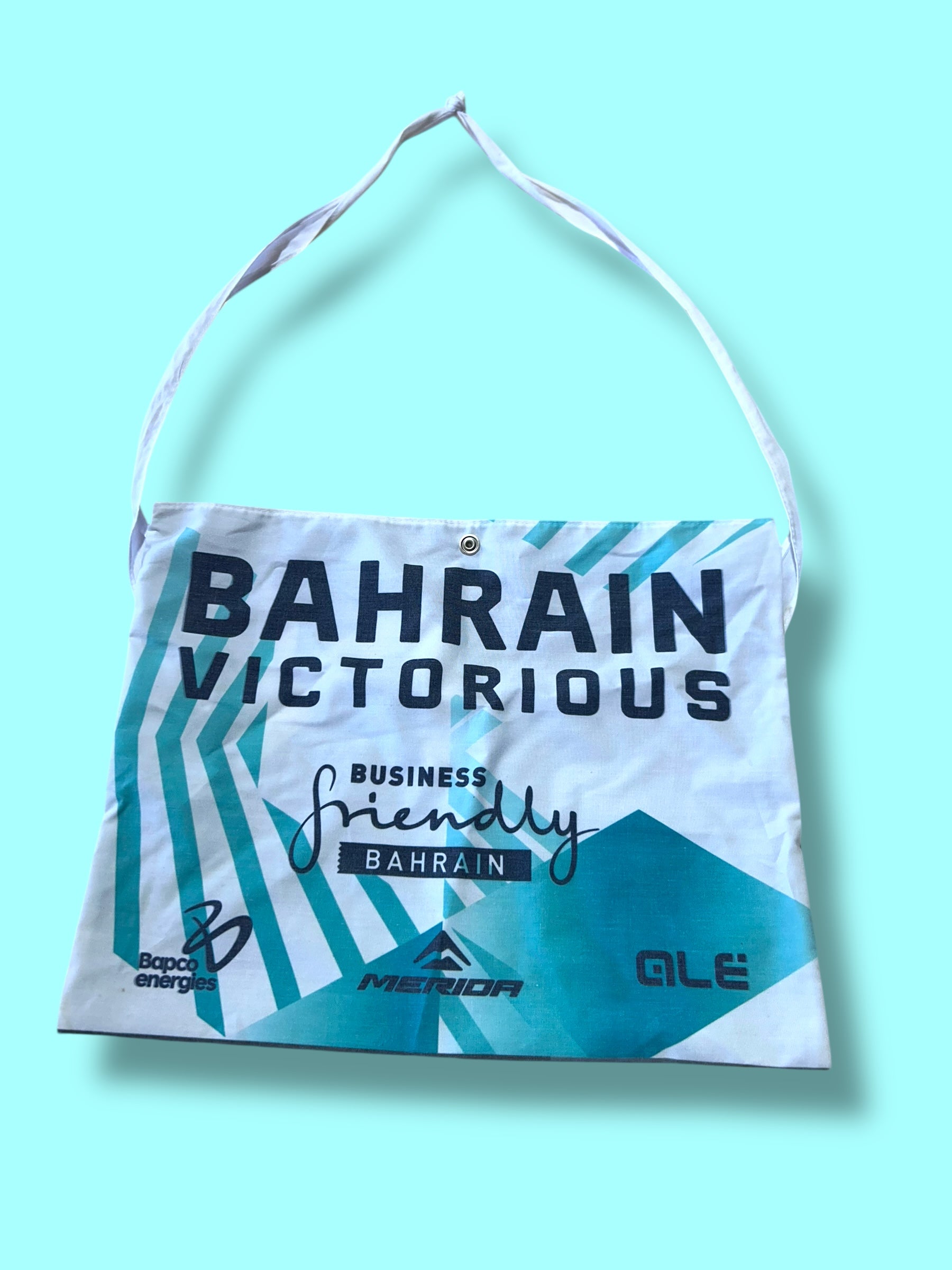 Musette Feed Bag Rider Issued | Rudy Project |Bahrain Victorious| Pro Cycling Kit