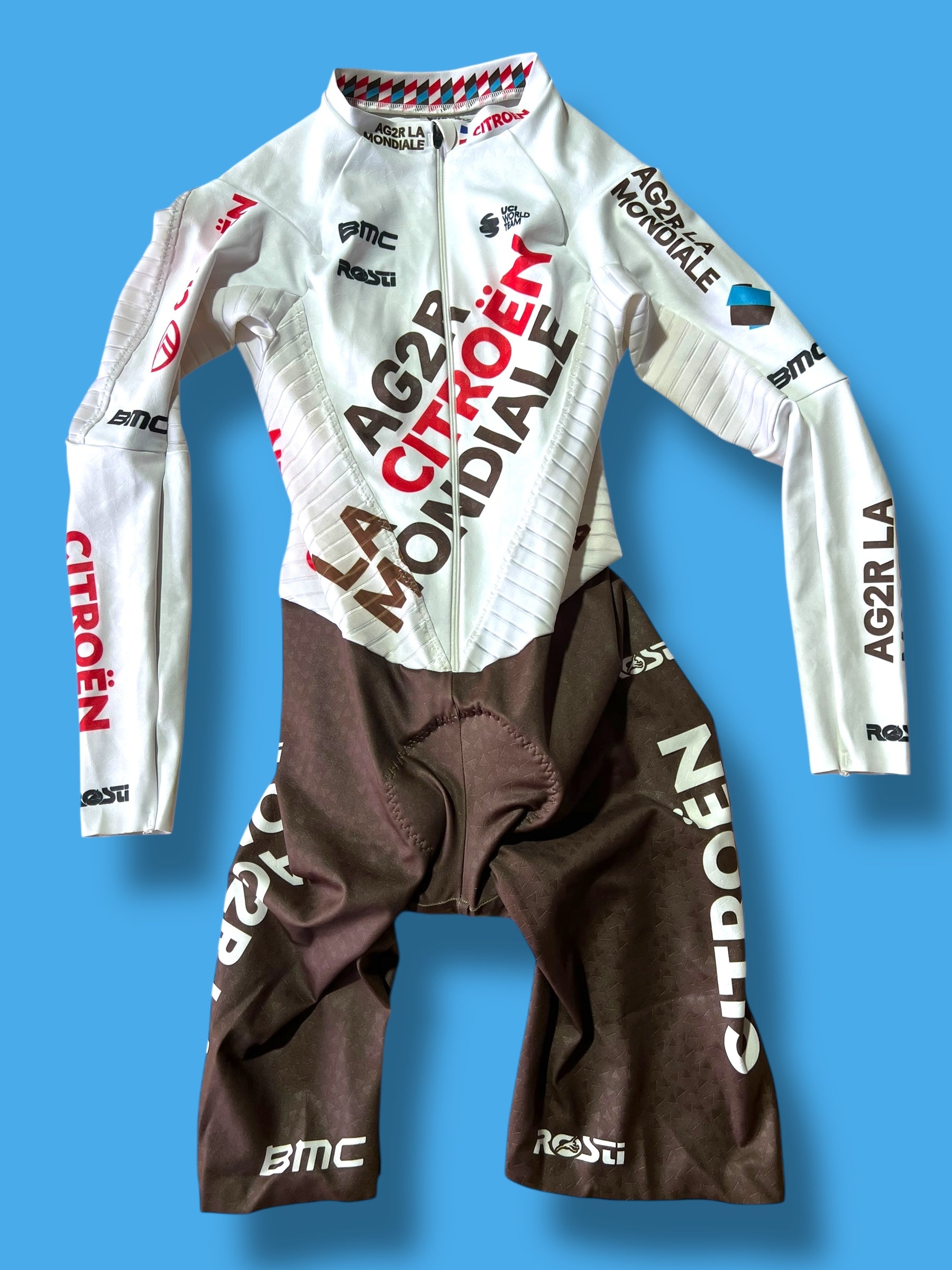 TT Time Trial Suit Aerosuit|NoPinz Flow |AG2R Citroen |Cycling