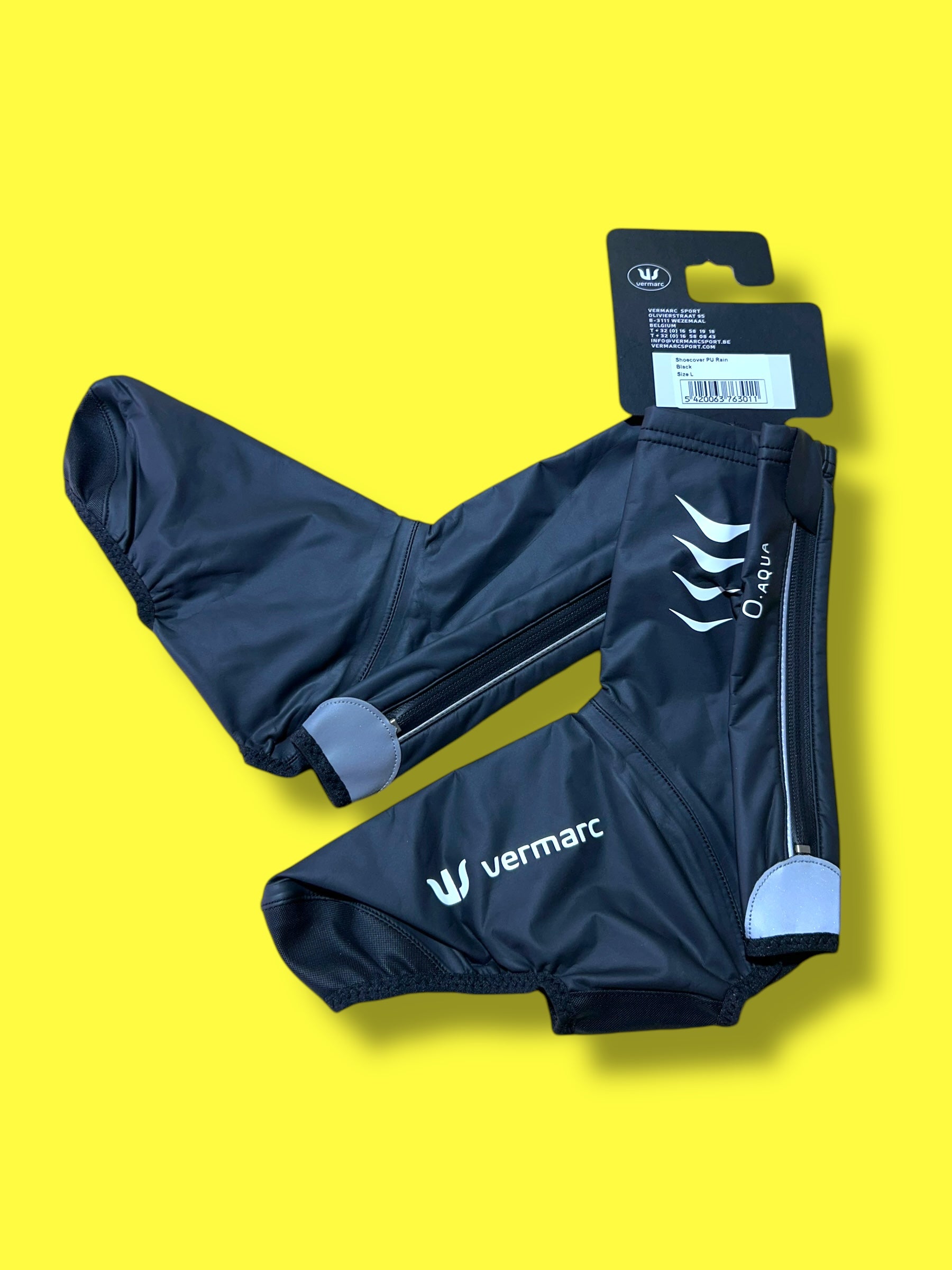 Shoe Covers Waterproof Rain | Vermarc | Flanders Baloise| Pro Cycling Kit