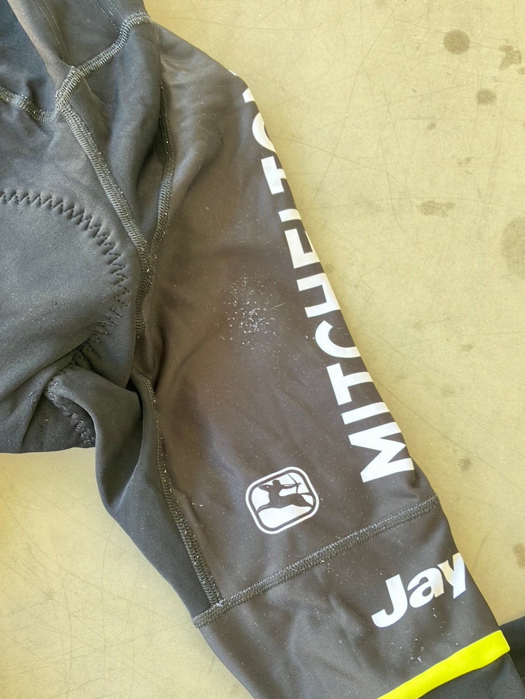 Winter Bib Tights Padded Rider-Issued | Giordana | Mitchelton Scott | Pro Cycling Kit