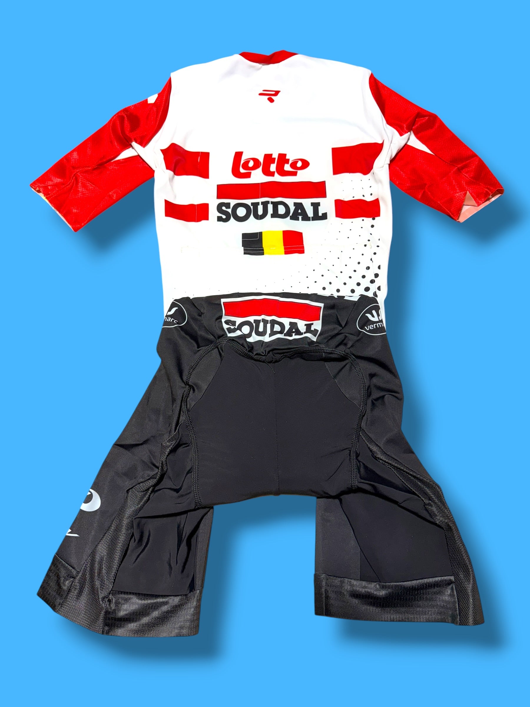 TT Suit Aerosuit Race Suit Caleb Ewan |Lotto Soudal |Vermarc Pro Cycling Kit