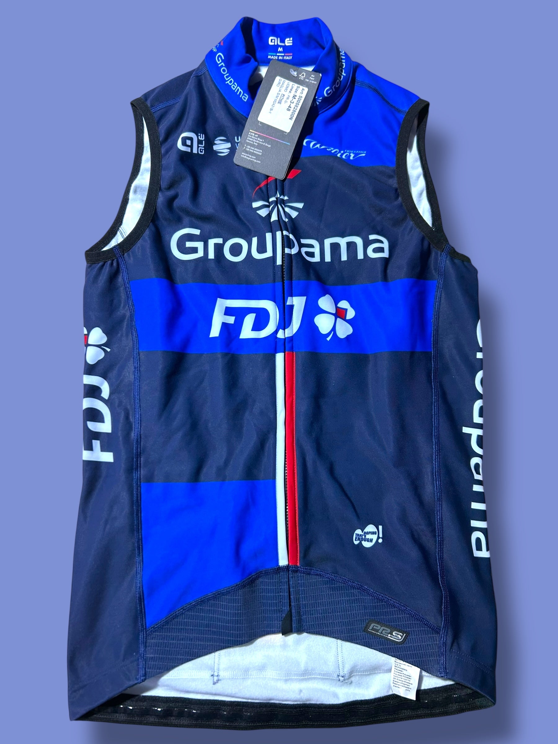 Thermal Vest Packable Gilet | Ale |FDJ| Pro Cycling Kit