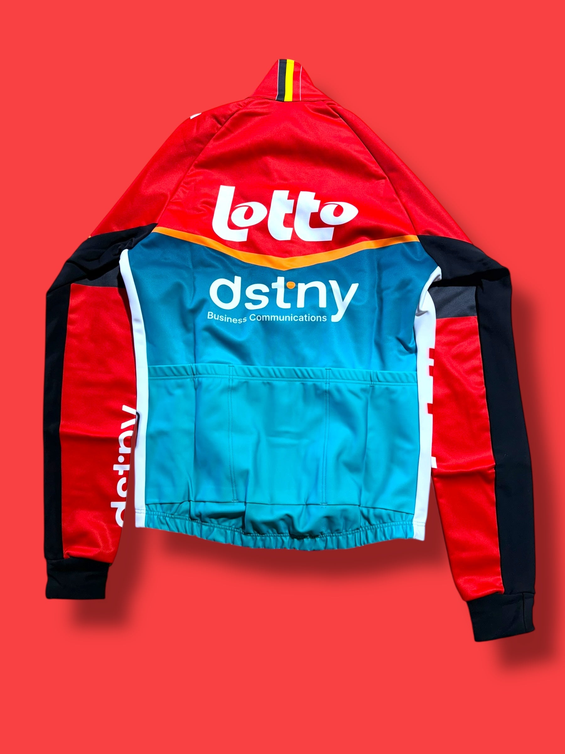 Thermal Winter Jacket Windproof Team Rider Issued |Lotto DSTNY Vermarc| Pro Cycling Kit