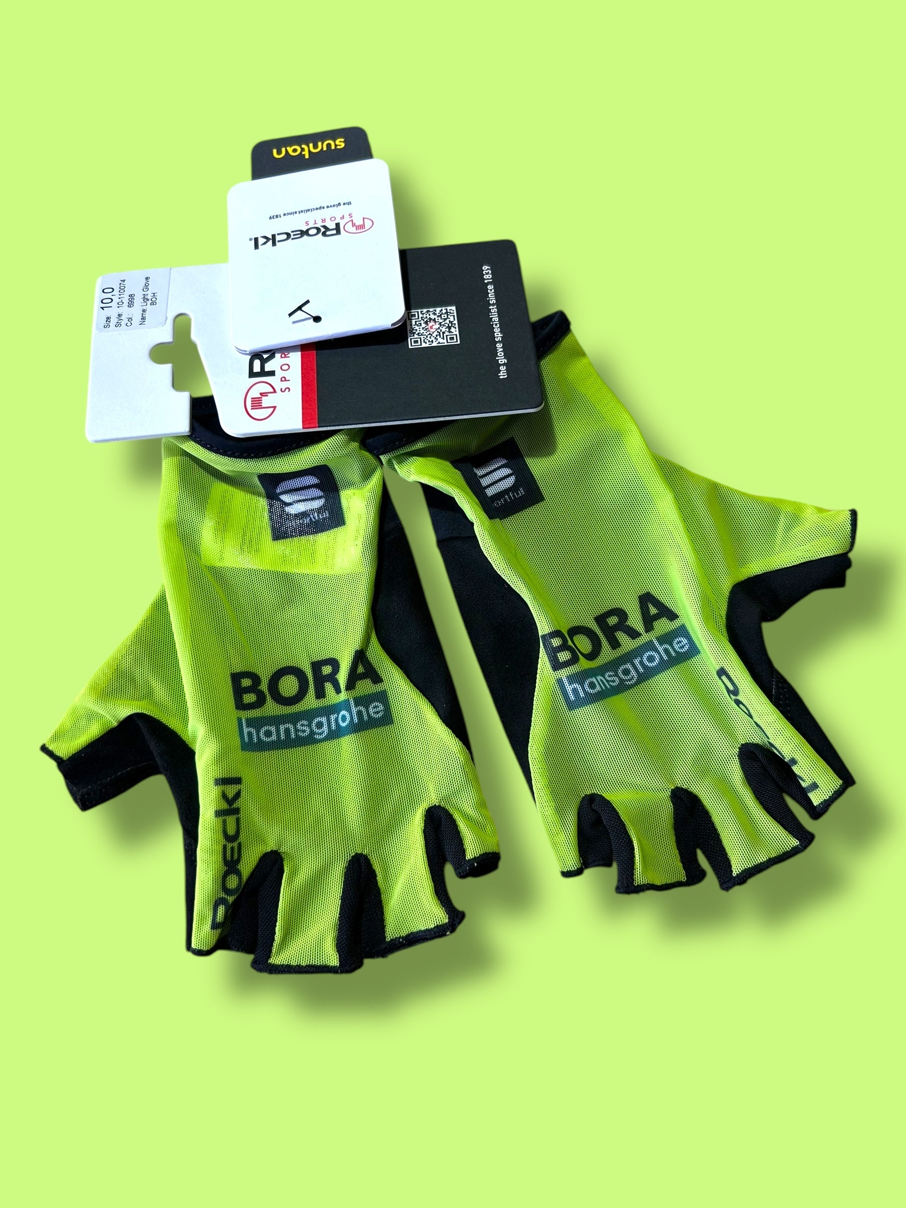 Summer Race Gloves Mitts Team Issued | Sportful | Bora Hansgrohe| Pro Cycling Kit