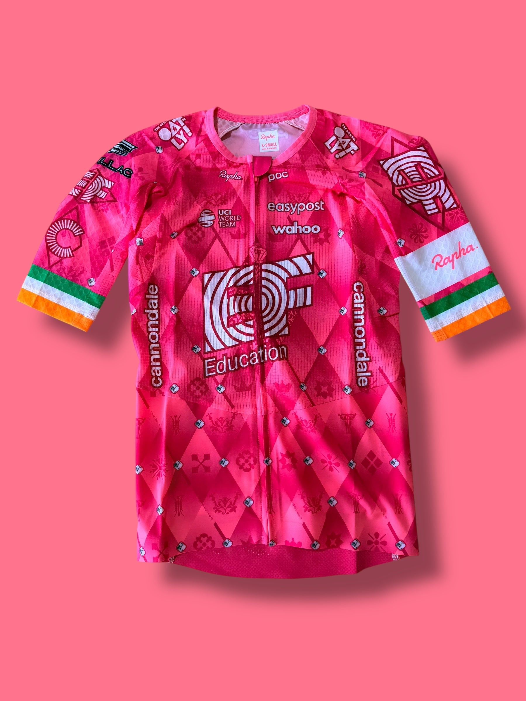 Lightweight Summer Aero Jersey Irish Champion (Flaero)|Rapha |EF Education First|Cycling