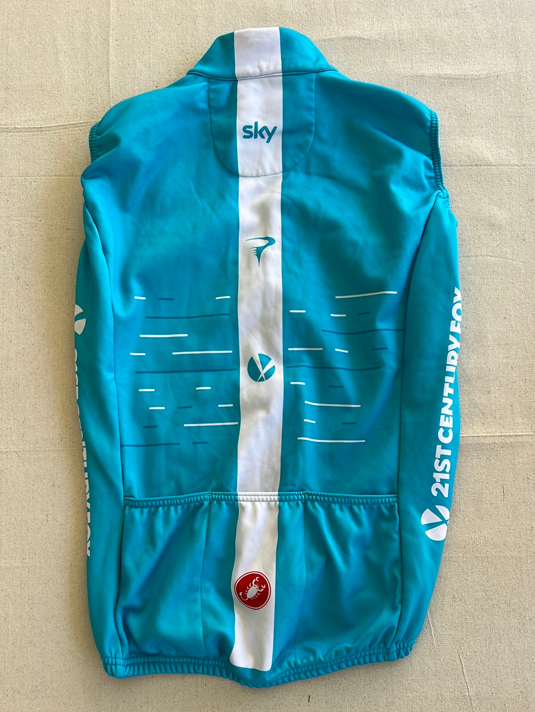 Winter Thermal Vest / Gilet | Castelli | Team Sky | Pro Cycling Kit