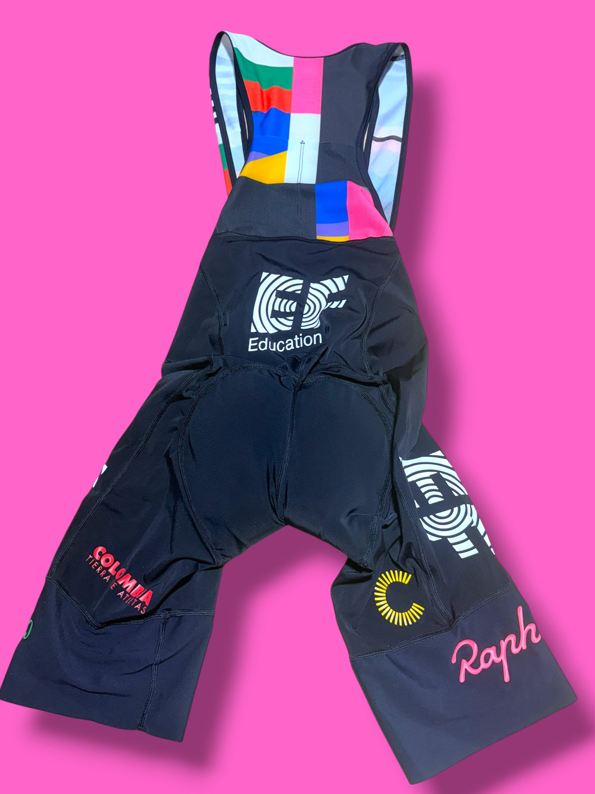 EF 2021 Pro Team 2 Bib Shorts Kaleidoscope Giro d'Italia Switchout | EF Education First | Rapha Men's Pro Kit