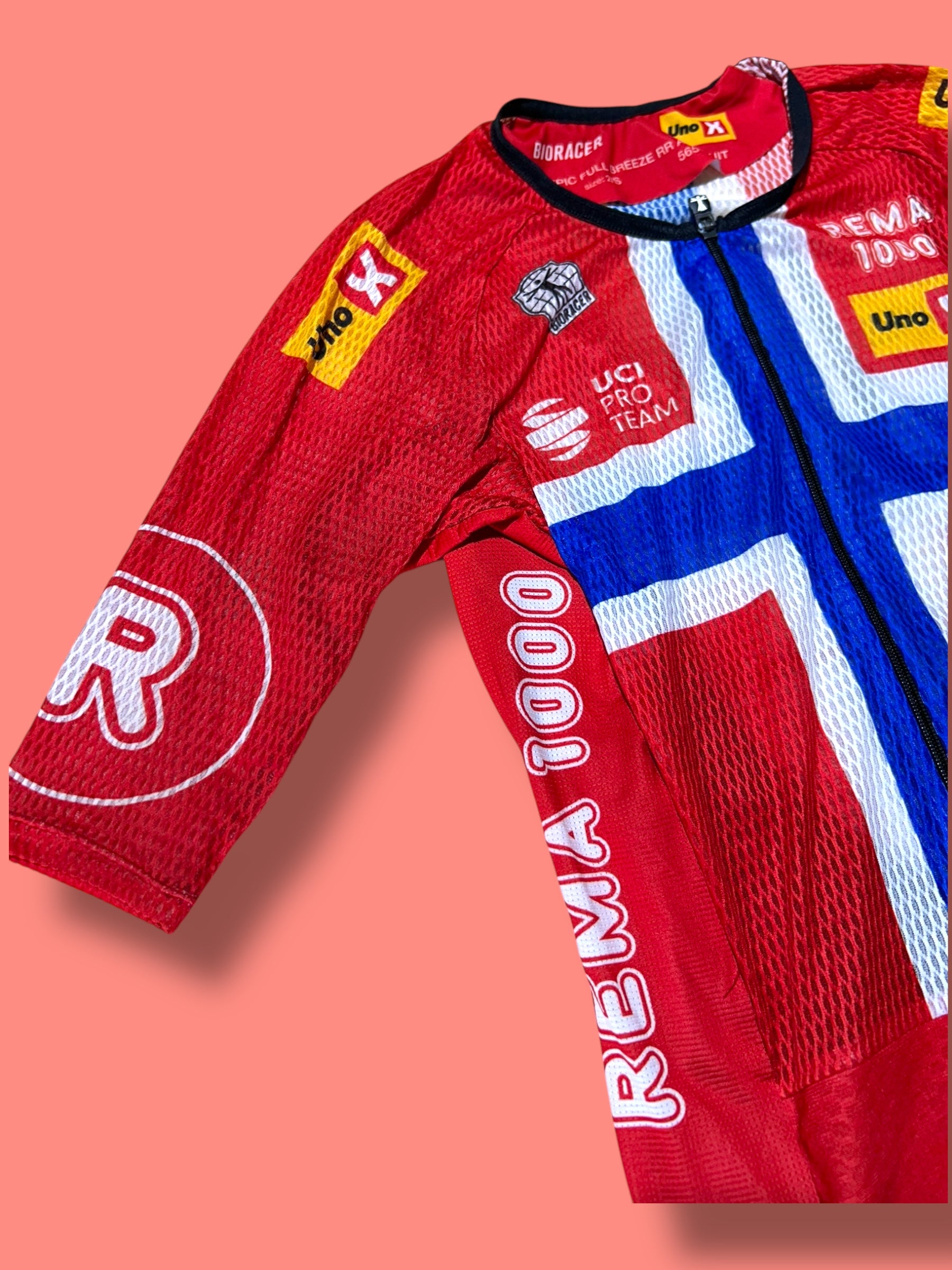 Epic Full Breeze Aerosuit Summer Road Suit Norway Racing|Uno-X Bioracer| Pro Cycling Kit
