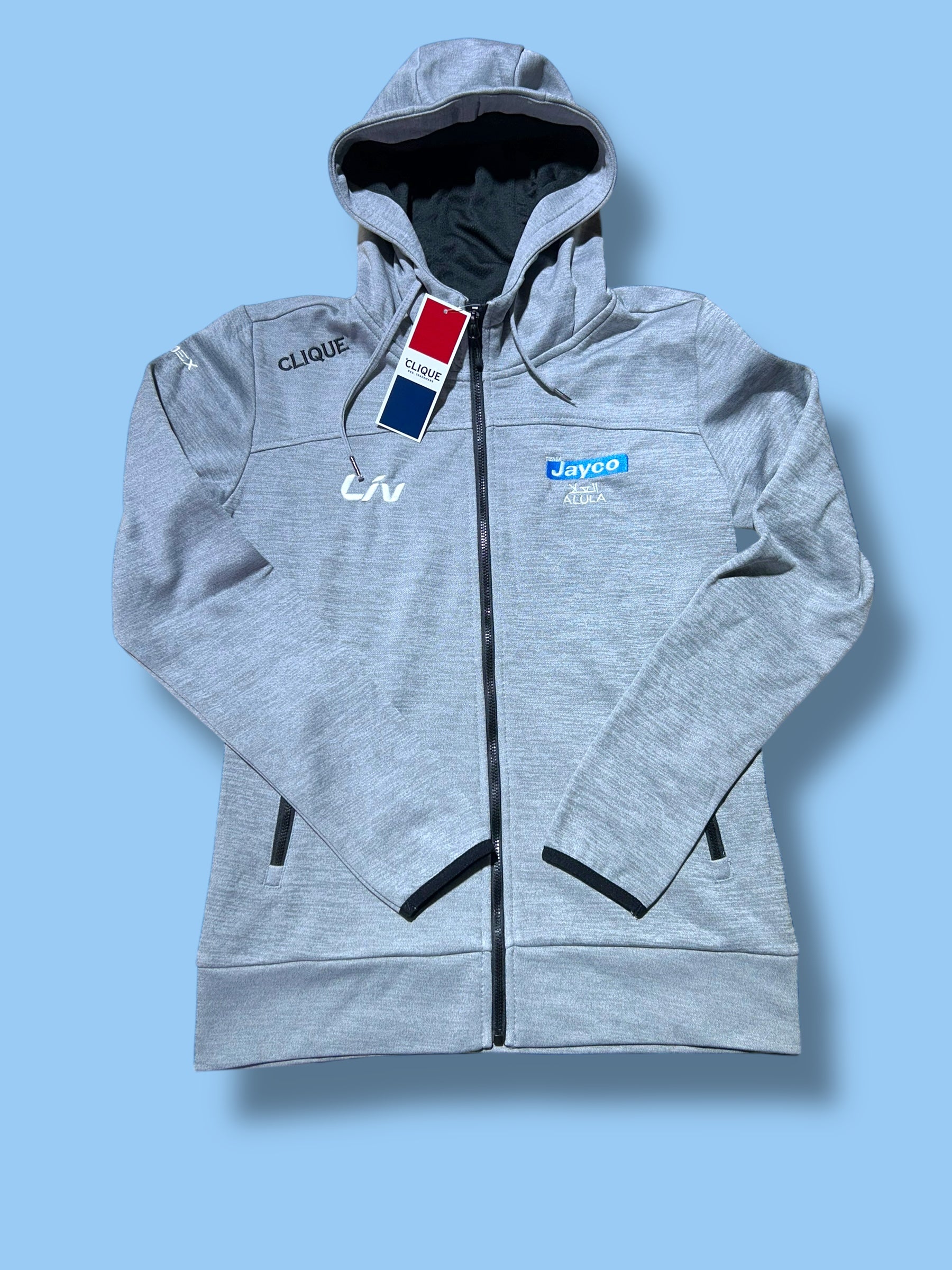 Track Top Sweat Zipped | Clique | Jayco Alula| Pro Cycling Kit