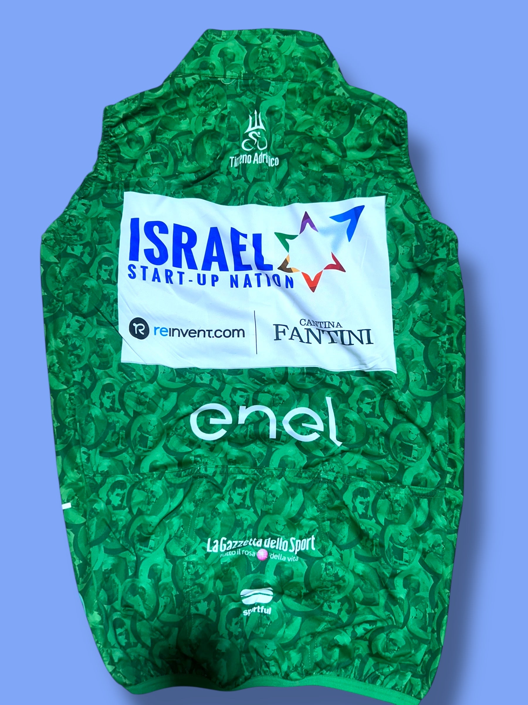 Rain Vest Tirreno Adriatico |Ekoi |IPT |Cycling