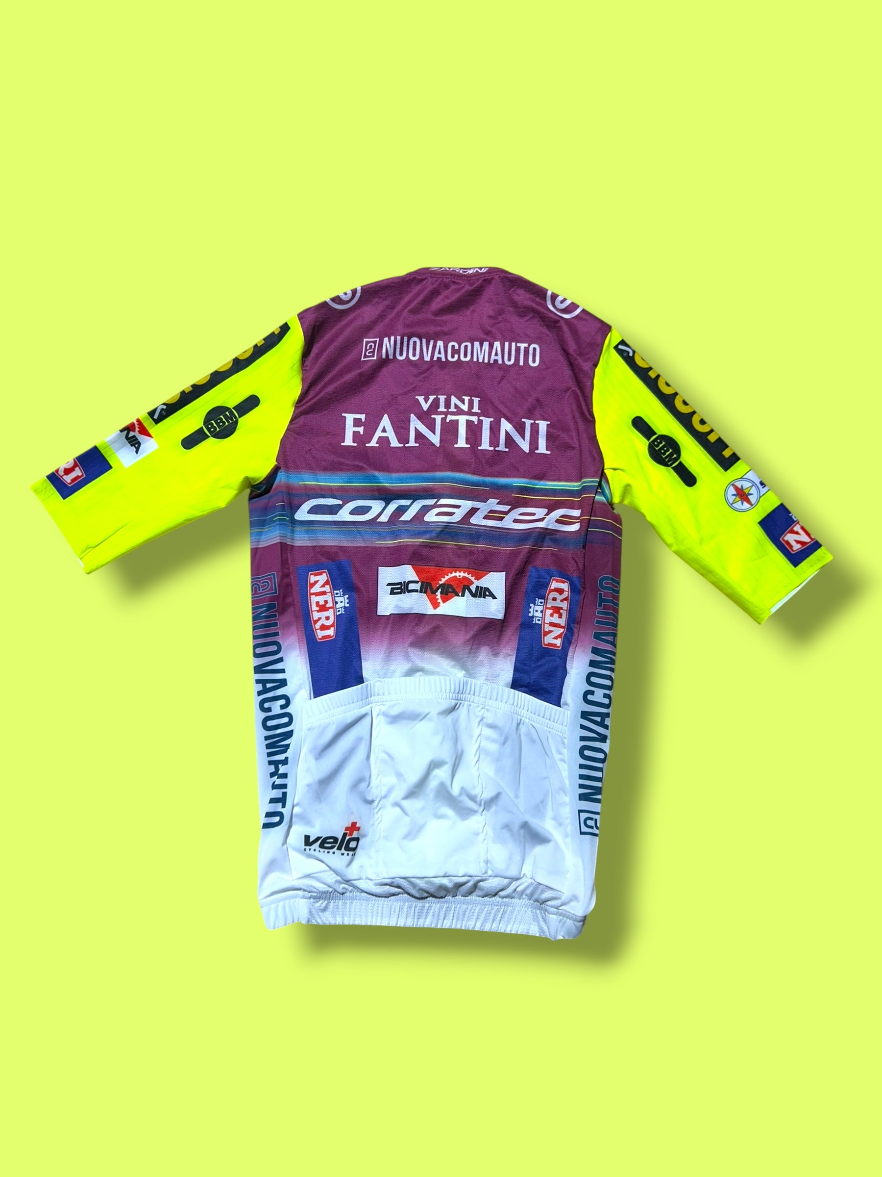 Aero Jersey, Wind Vest, Bib Shorts - Pro Rider Issued |Corratec  |Velo+ |Cycling
