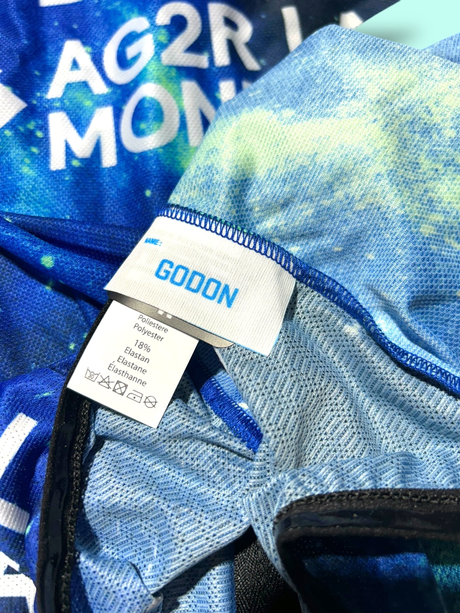 Aero Jersey GODON Short Sleeve Racing Maillot | Decathlon AG2R La Mondiale | Rosti | Pro Cycling Kit