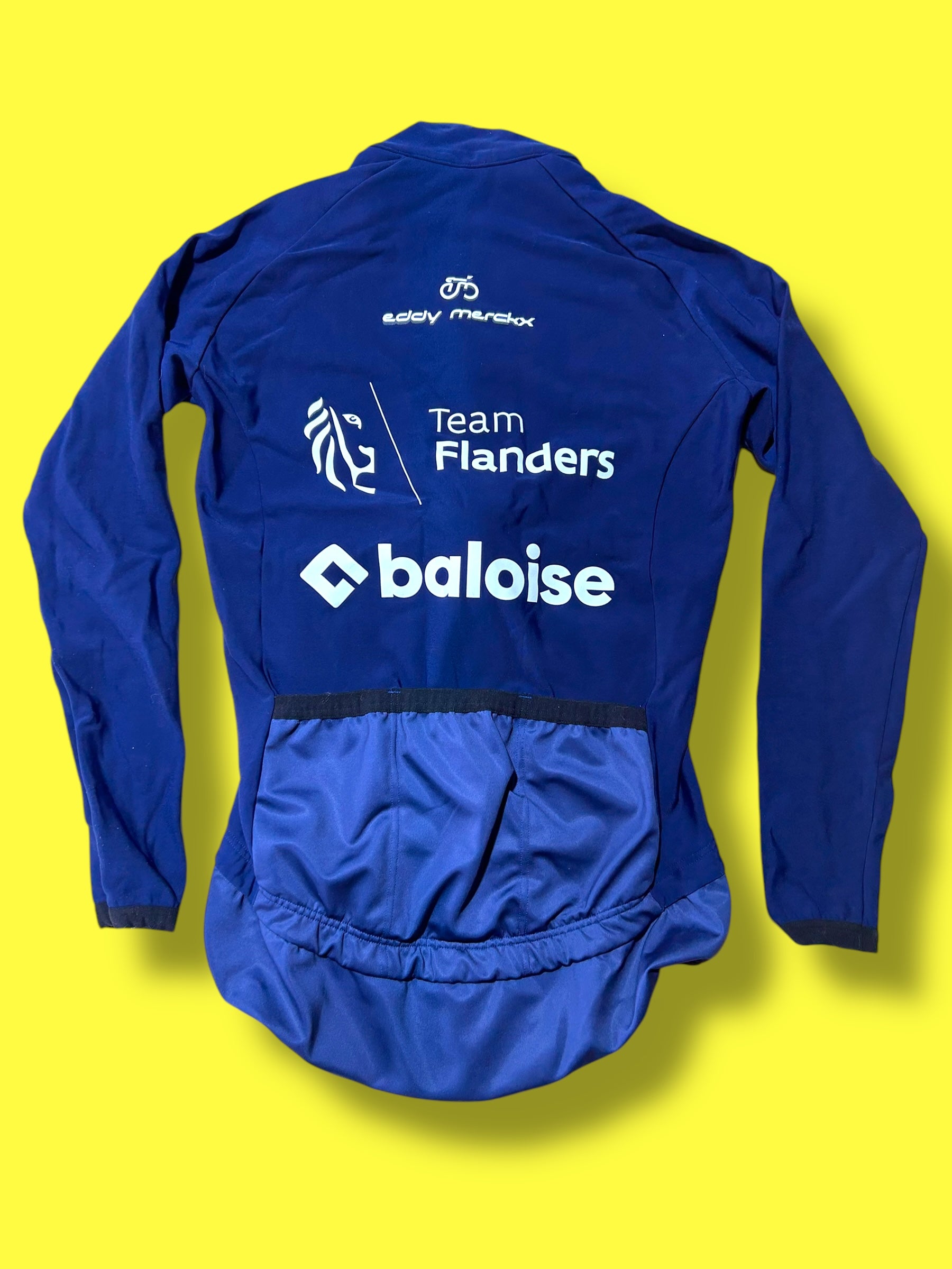 Winter Gabba Long Sleeve Jacket Windproof Thermal | Vermarc | Flanders Baloise| Pro Cycling Kit