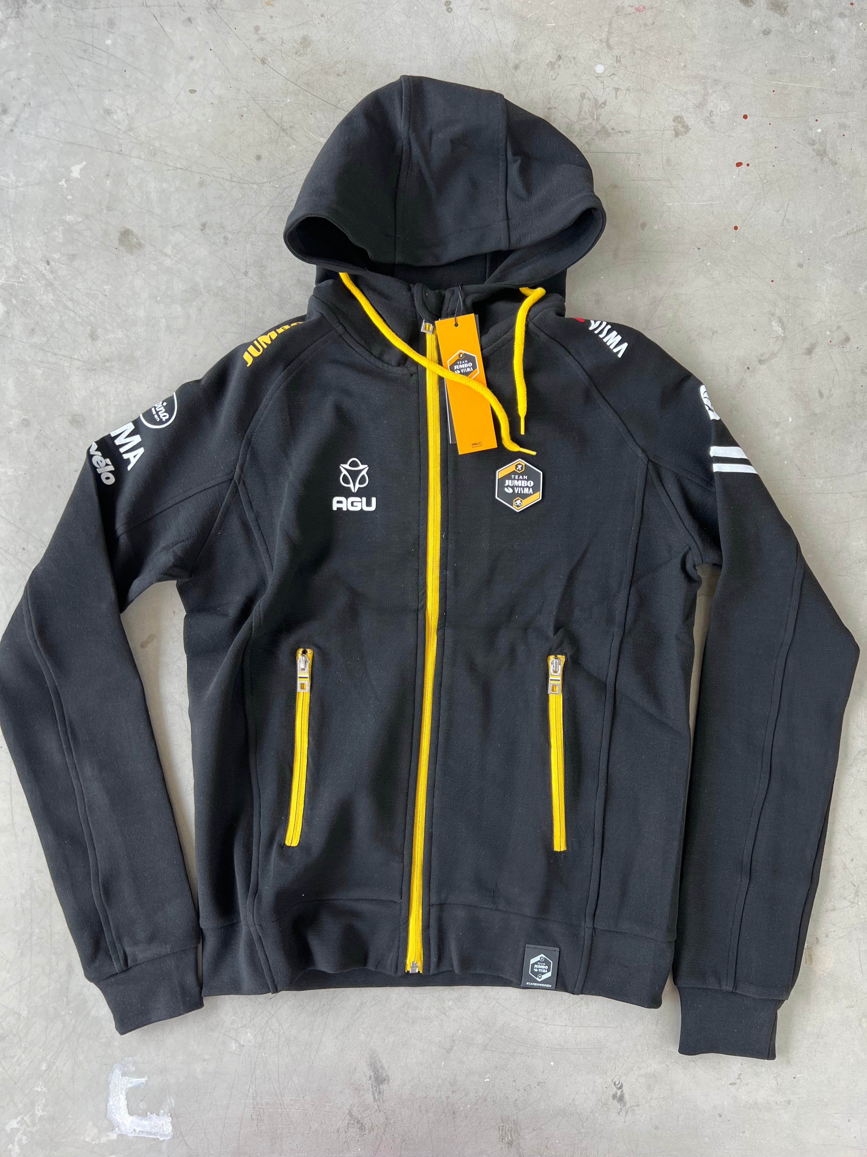 Jumbo Visma | Agu Casual Jacket / Hoodie | S | Rider-Issued Casual Team Kit