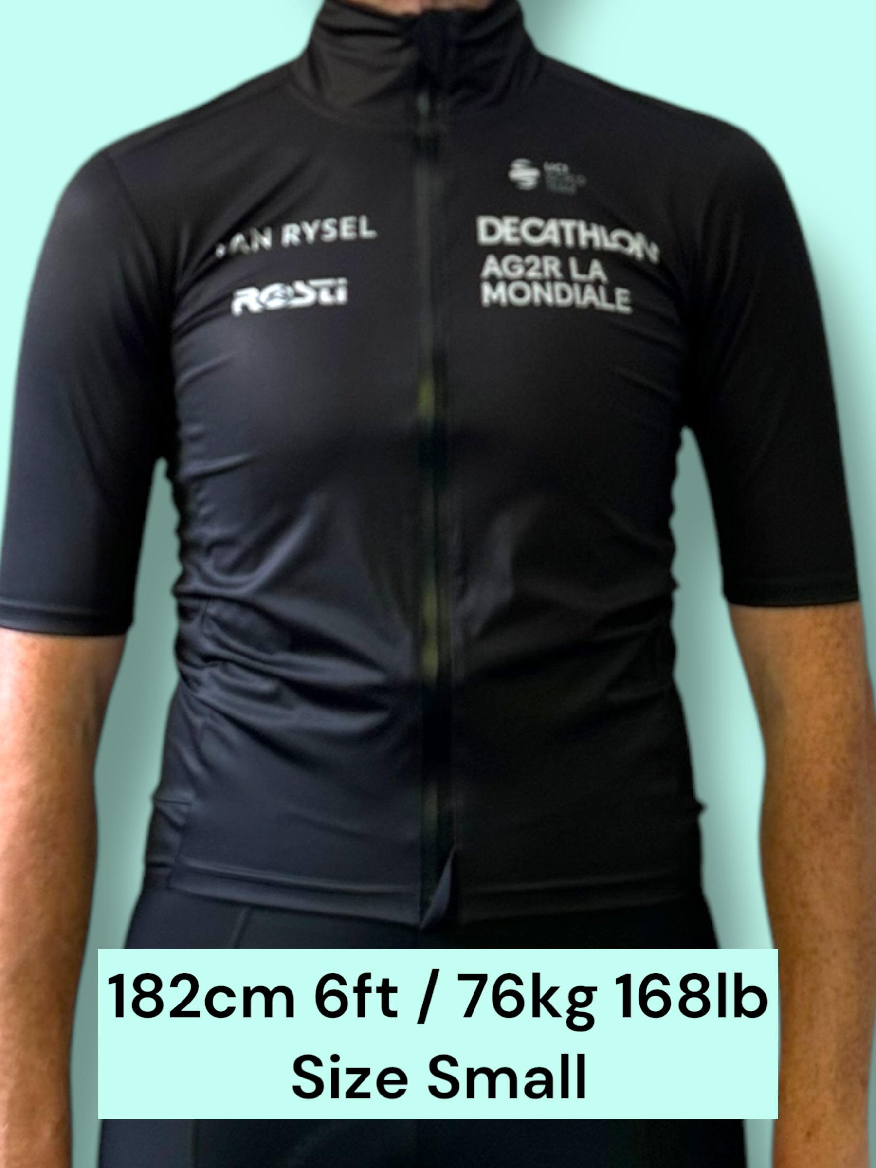 Gabba Thermal Windproof Waterproof Gota Winter Racing | Decathlon AG2R La Mondiale | Rosti | Pro Cycling Kit
