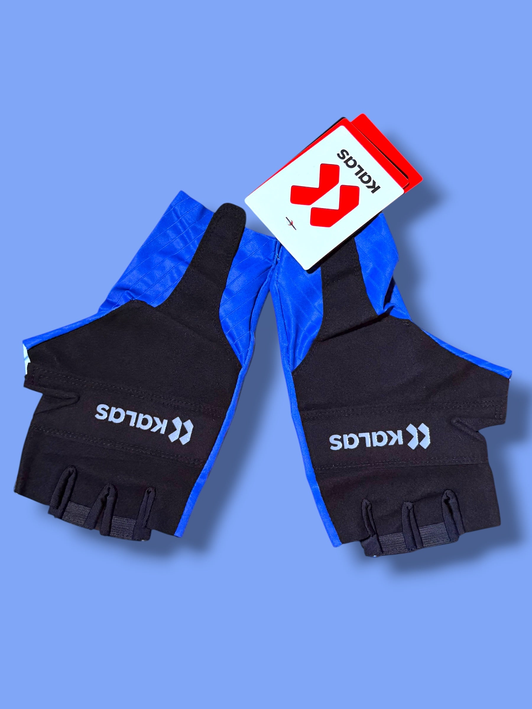 Aero Gloves Race Rider Issued Padded | Alpecin Deceuninck Kalas| Pro Cycling Kit kit