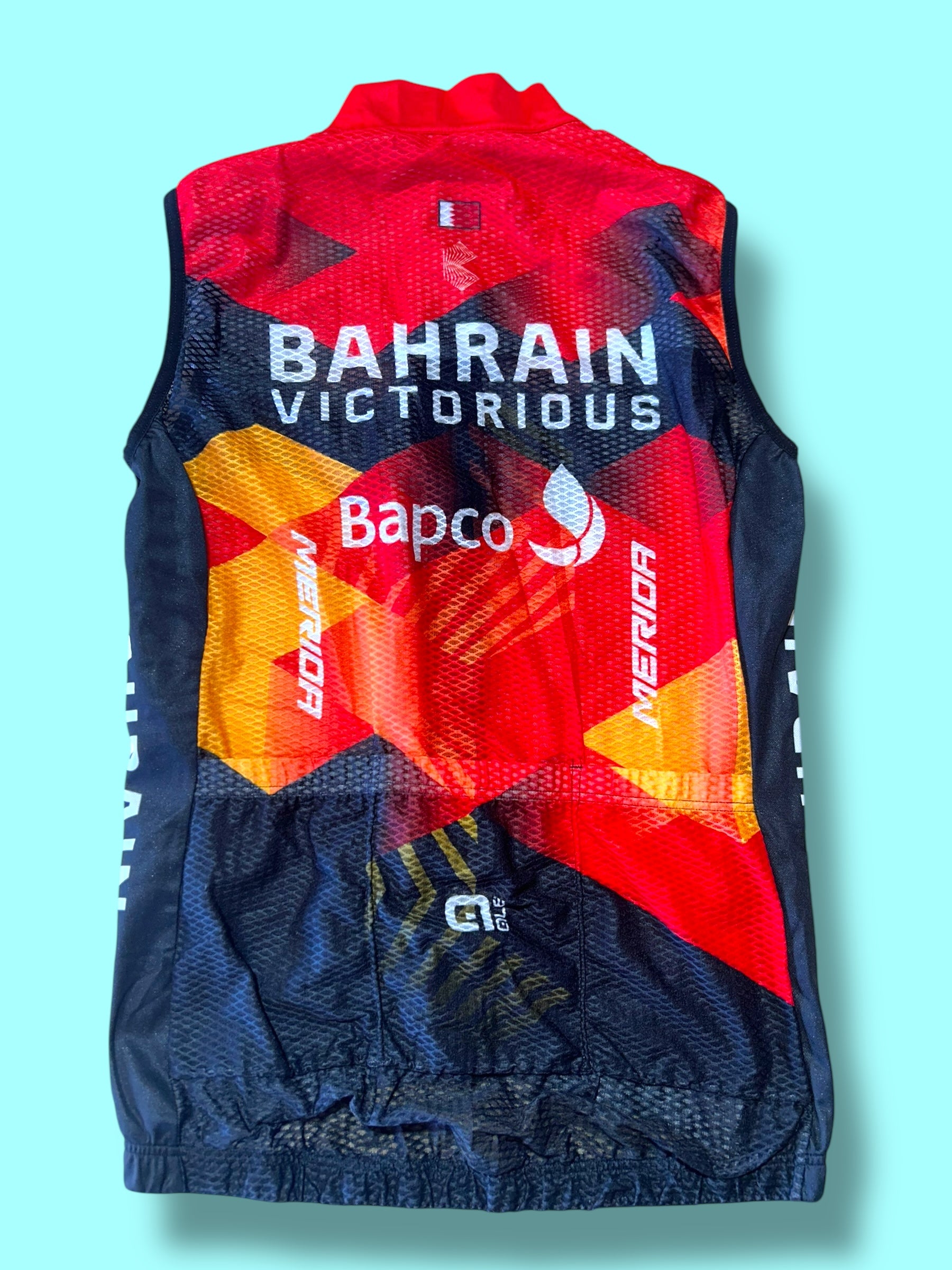 Lightweight Vest Gilet Windproof Winter | Ale |Bahrain Victorious| Pro Cycling Kit
