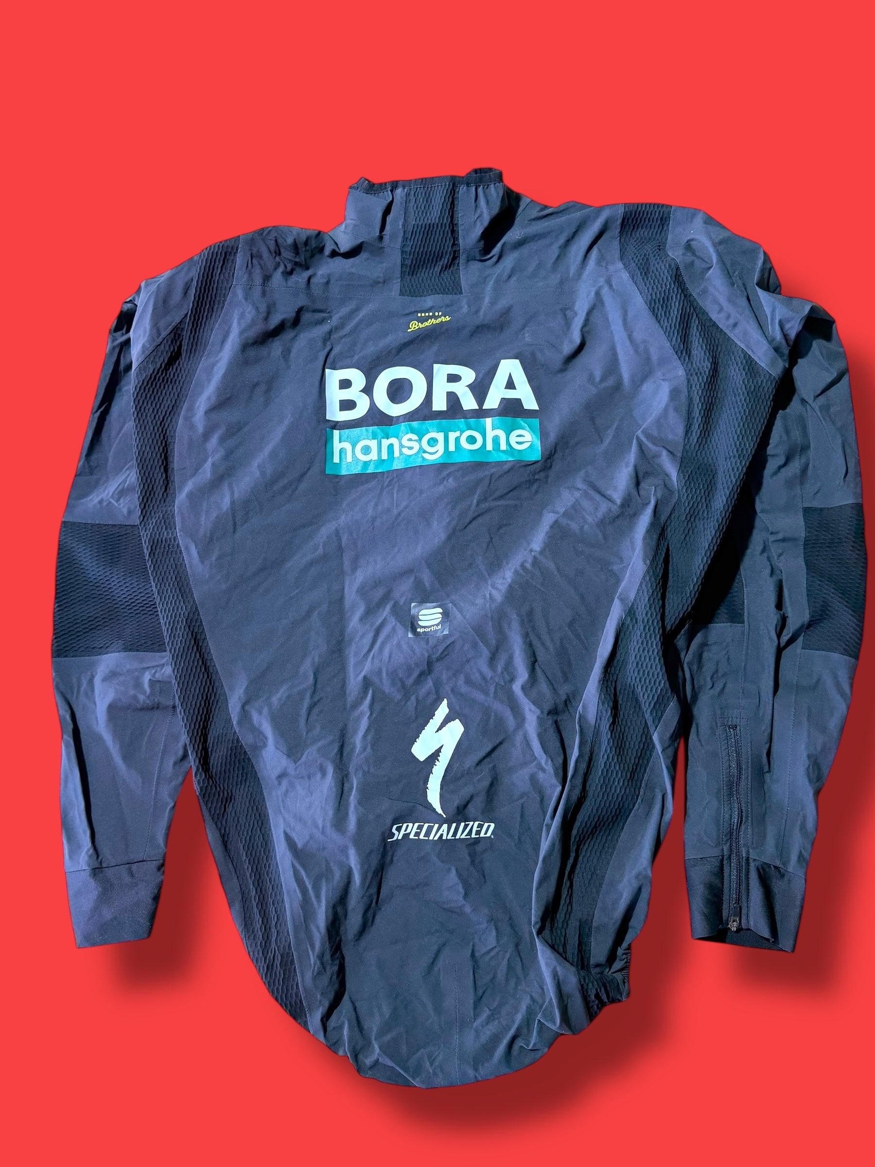 Aqua Pro Rain Jacket Waterproof|Sportfull|Bora Hansgrohe |Pro Cycling