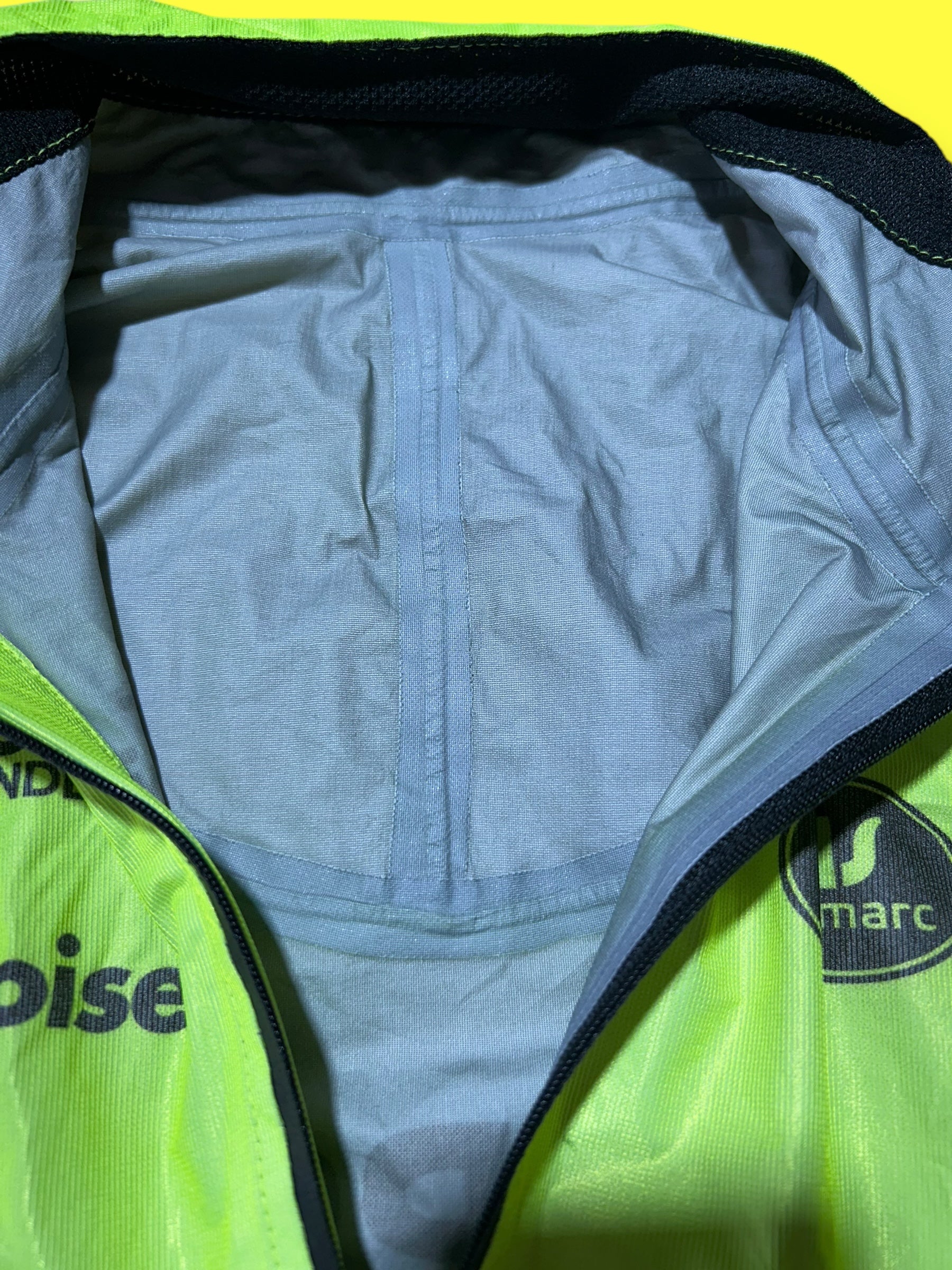 Waterproof Jacket Cape Rain Windproof | Vermarc | Flanders Baloise| Pro Cycling Kit