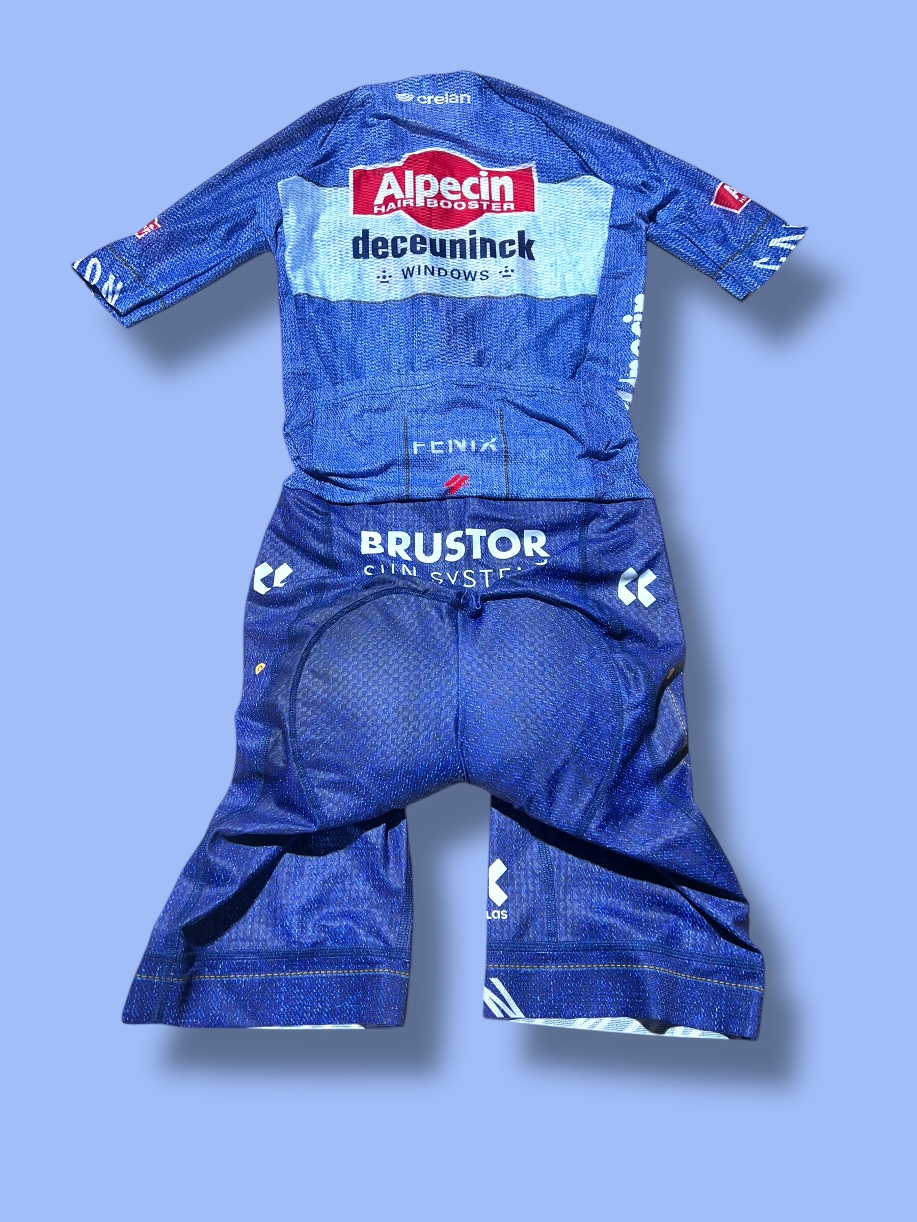 Summer Aerosuit Racesuit leightweight with pockets | Alpecin Deceuninck Kalas| Pro Cycling Kit