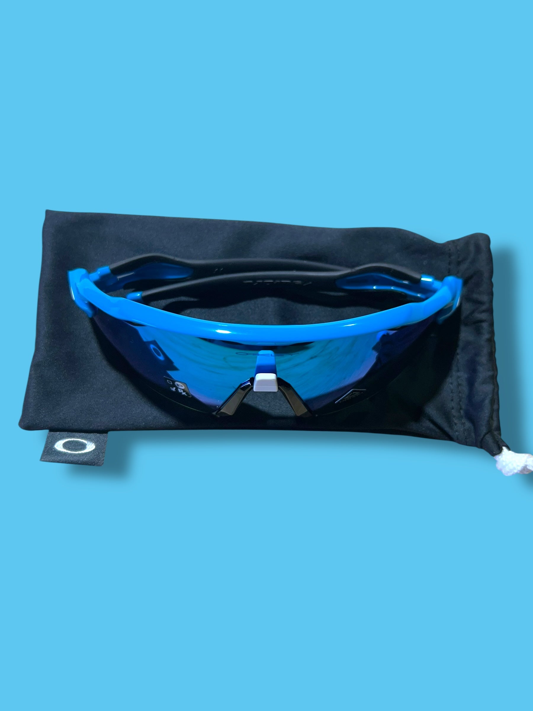 Soudal / Deceuninck Quick-Step | Oakley Radar EV Sunglasses | Blue | Pro-Issued Team Kit