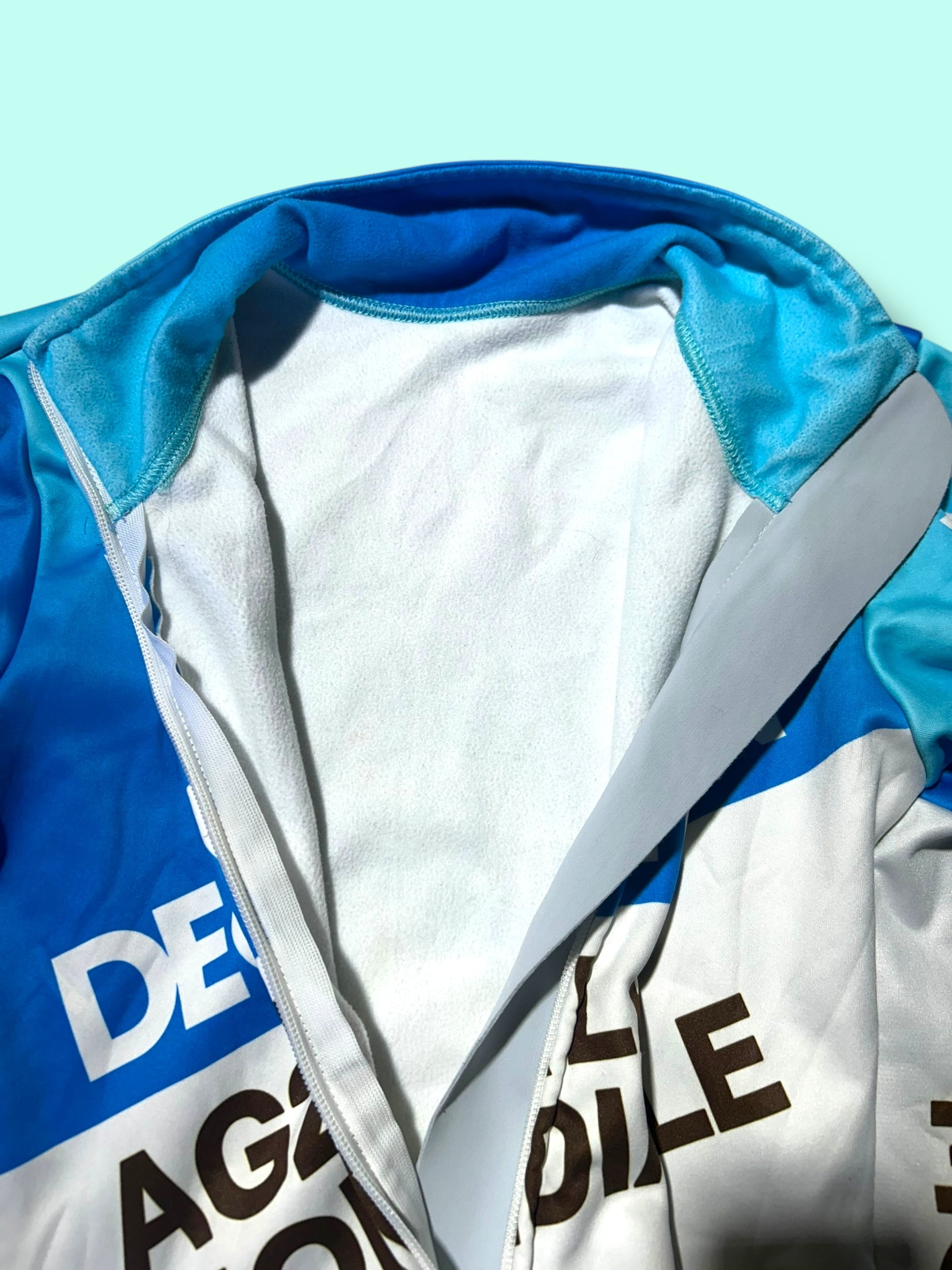 Winter Jacket WARBASSE USA Thermal Windproof Waterproof Long Sleeve Jersey|Decathlon AG2R La Mondiale|Rosti|Pro Cycling Kit