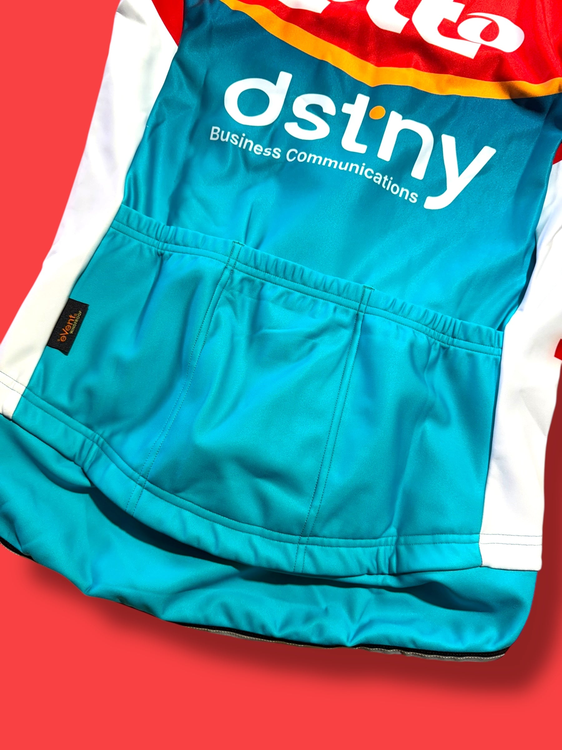 Thermal Gabba Winter Jersey Windproof Team Rider Issued |Lotto DSTNY Vermarc| Pro Cycling Kit