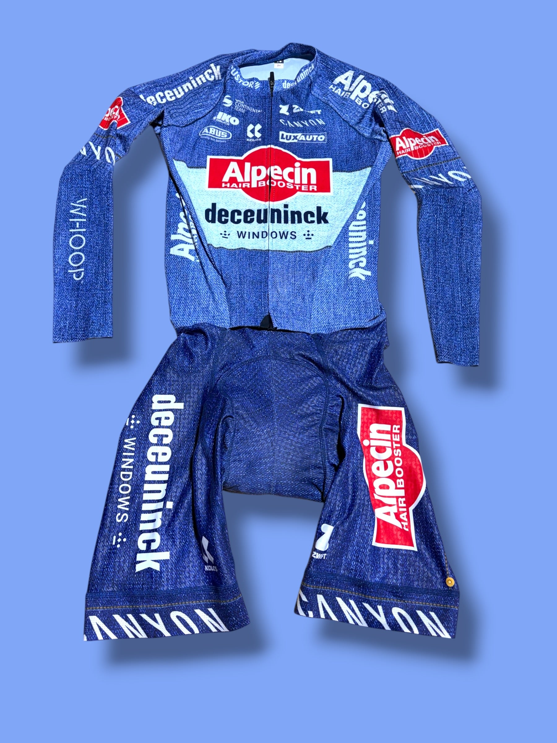 Racesuit Track Cyclocross Crit TT Time Trial | Alpecin Deceuninck Kalas| Pro Cycling Kit