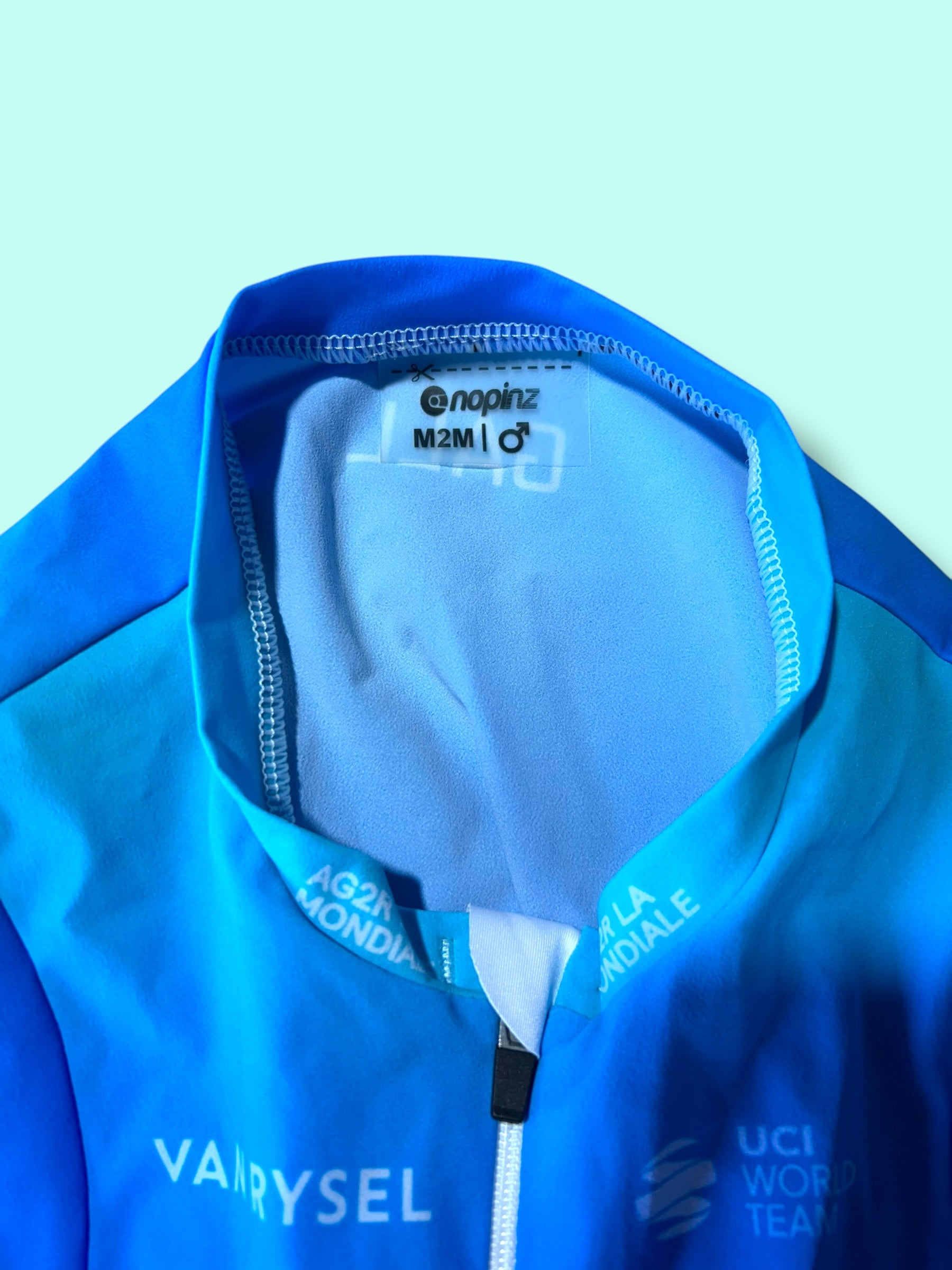 TT Suit Time Trial Aerosuit GALL CLM | Decathlon AG2R La Mondiale | NoPinz | Pro Cycling Kit