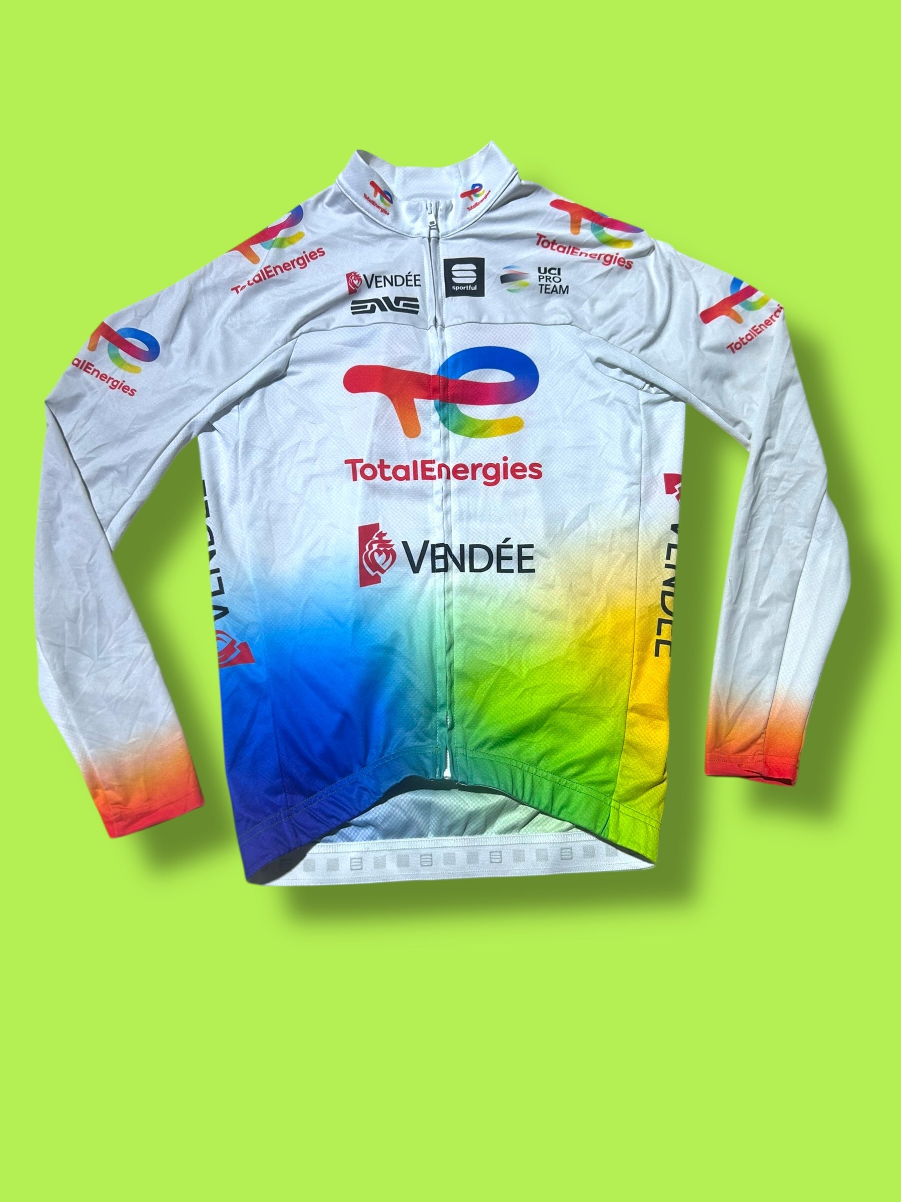 Thermal Jersey Long Sleeve TE Road Racing Rain Winter | Sportful | Total Direct Energies| Pro Cycling Kit