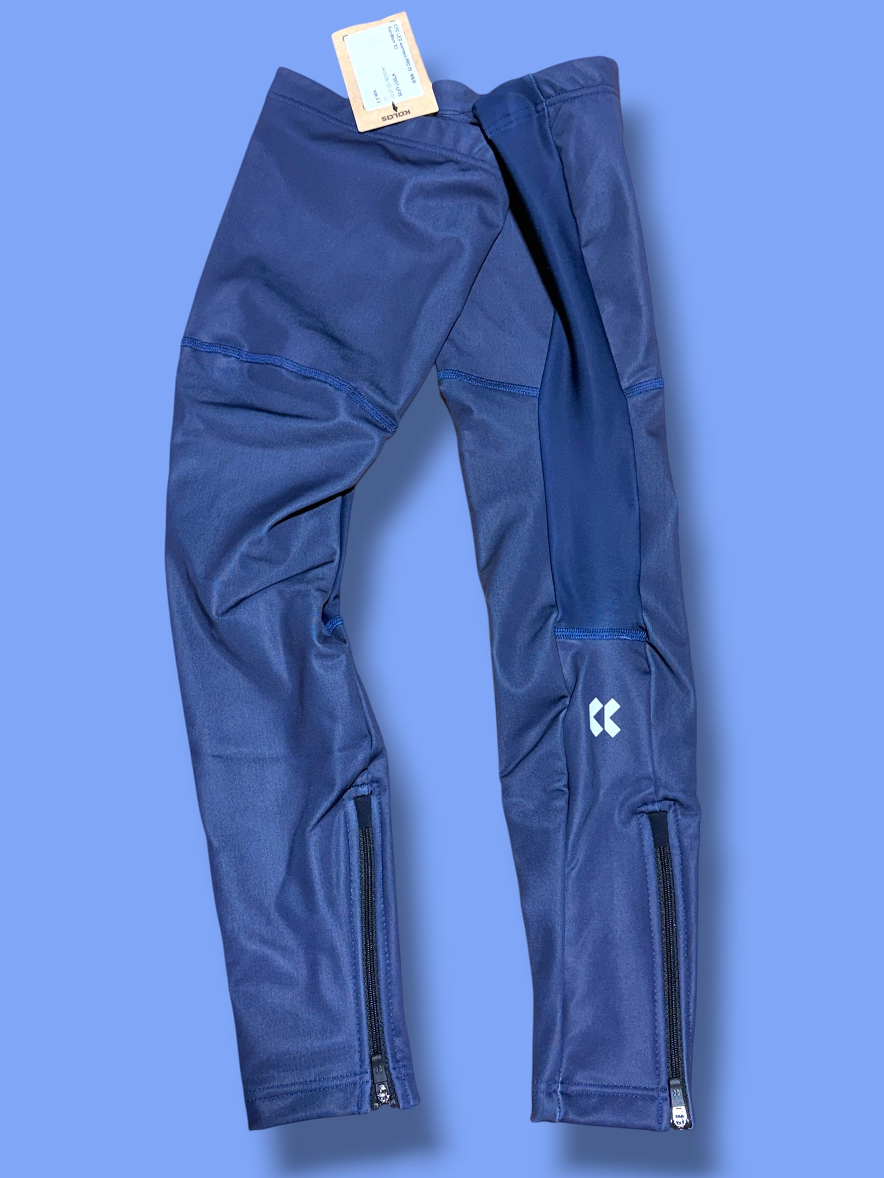Leg Warmers Waterproof Thermal Fleece Rider Race Issued | Alpecin Deceuninck Kalas| Pro Cycling Kit )